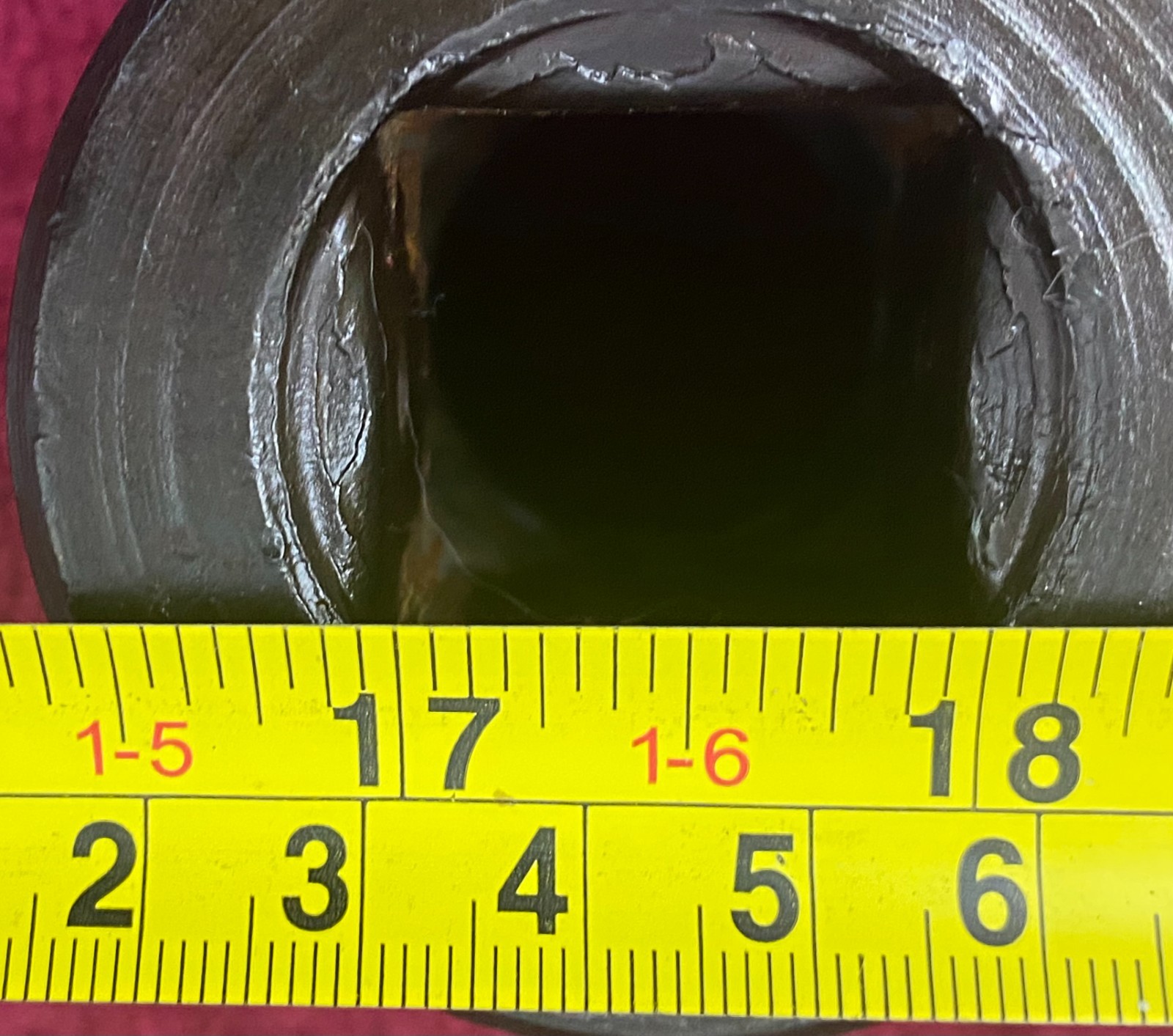 Vintage Impact Socket Pair, 1 Inch Drive, 2 piece 6-point Blackened, 10024-L