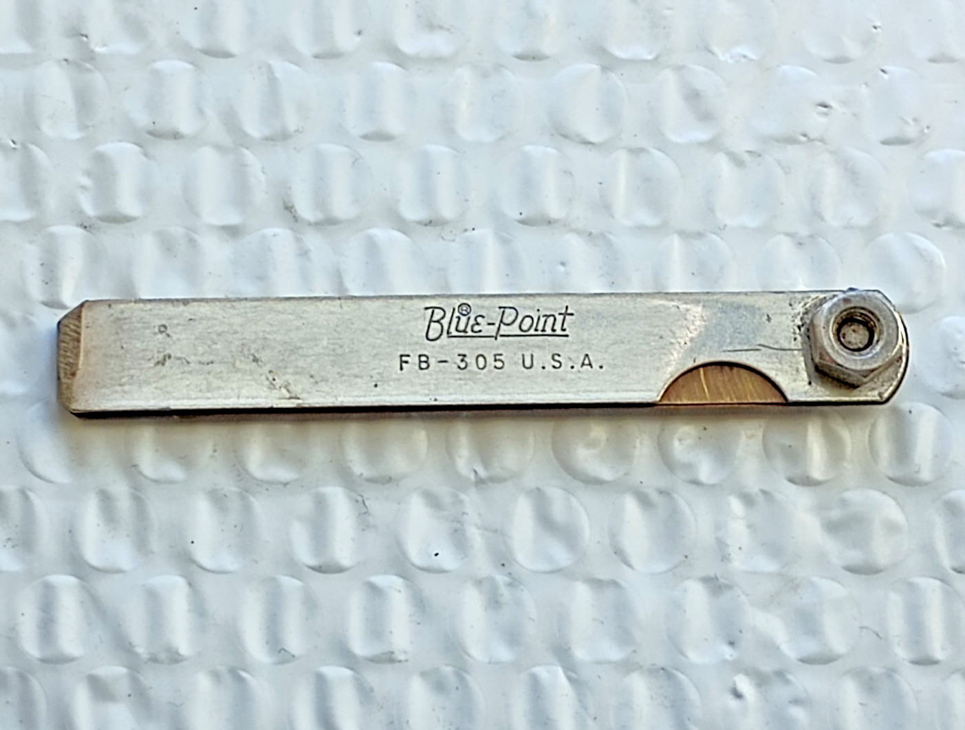 BLUE POINT FB305, BRASS FEELER GAUGE SET *USA MADE*