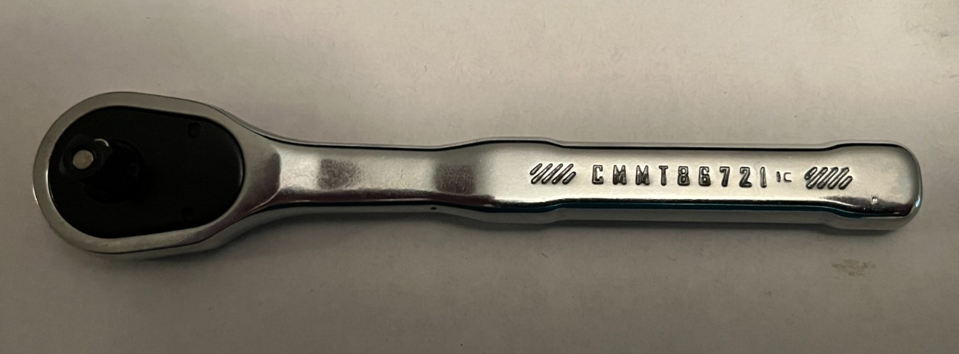 NEW CRAFTSMAN 1/4 inch drive Ratchet 72 Tooth Low Profile CMMT88721