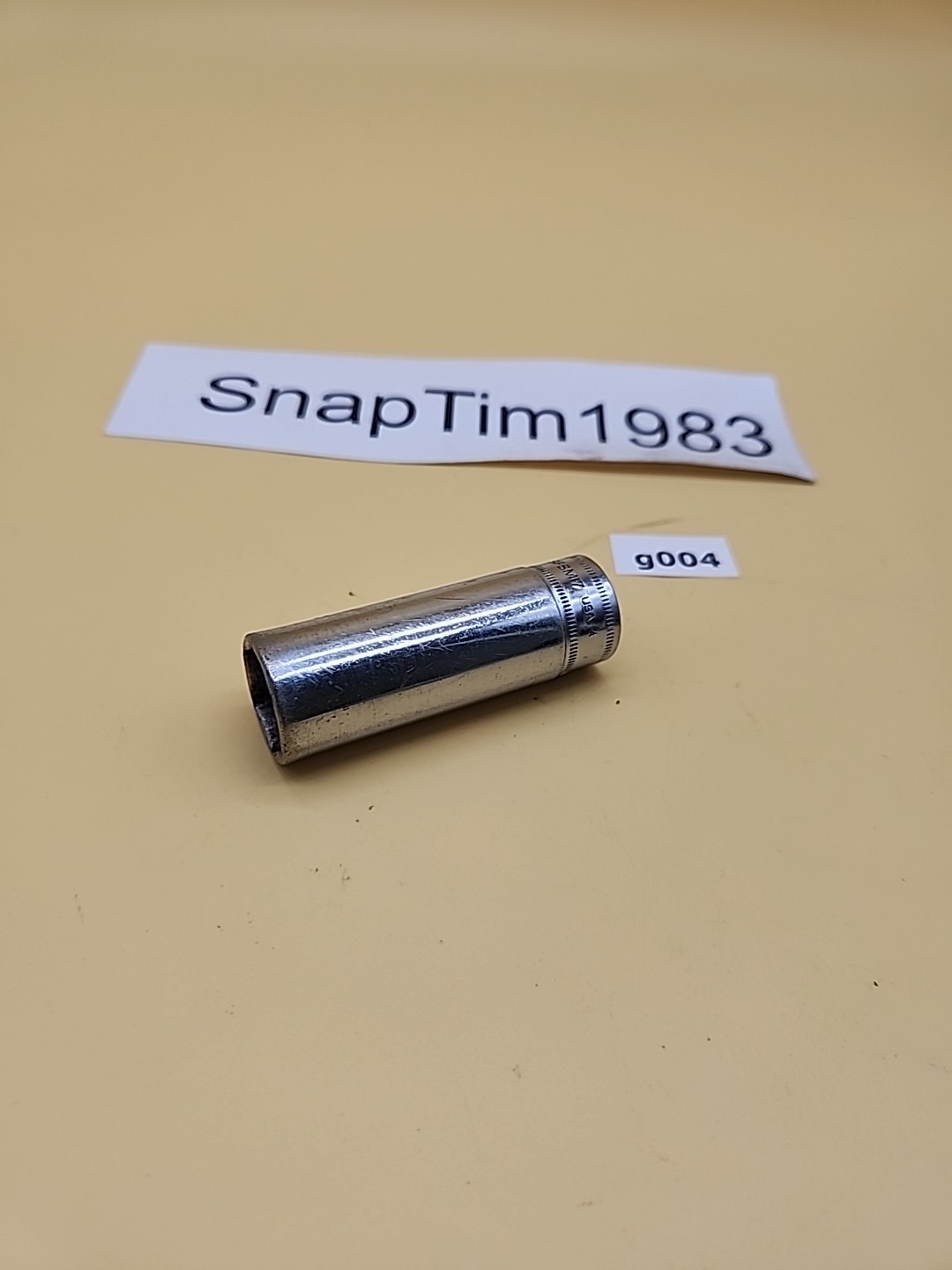 Snap-on Tools SFSM17 17mm Flank Drive Deep Socket 3/8″ Drive 6 Pt USA