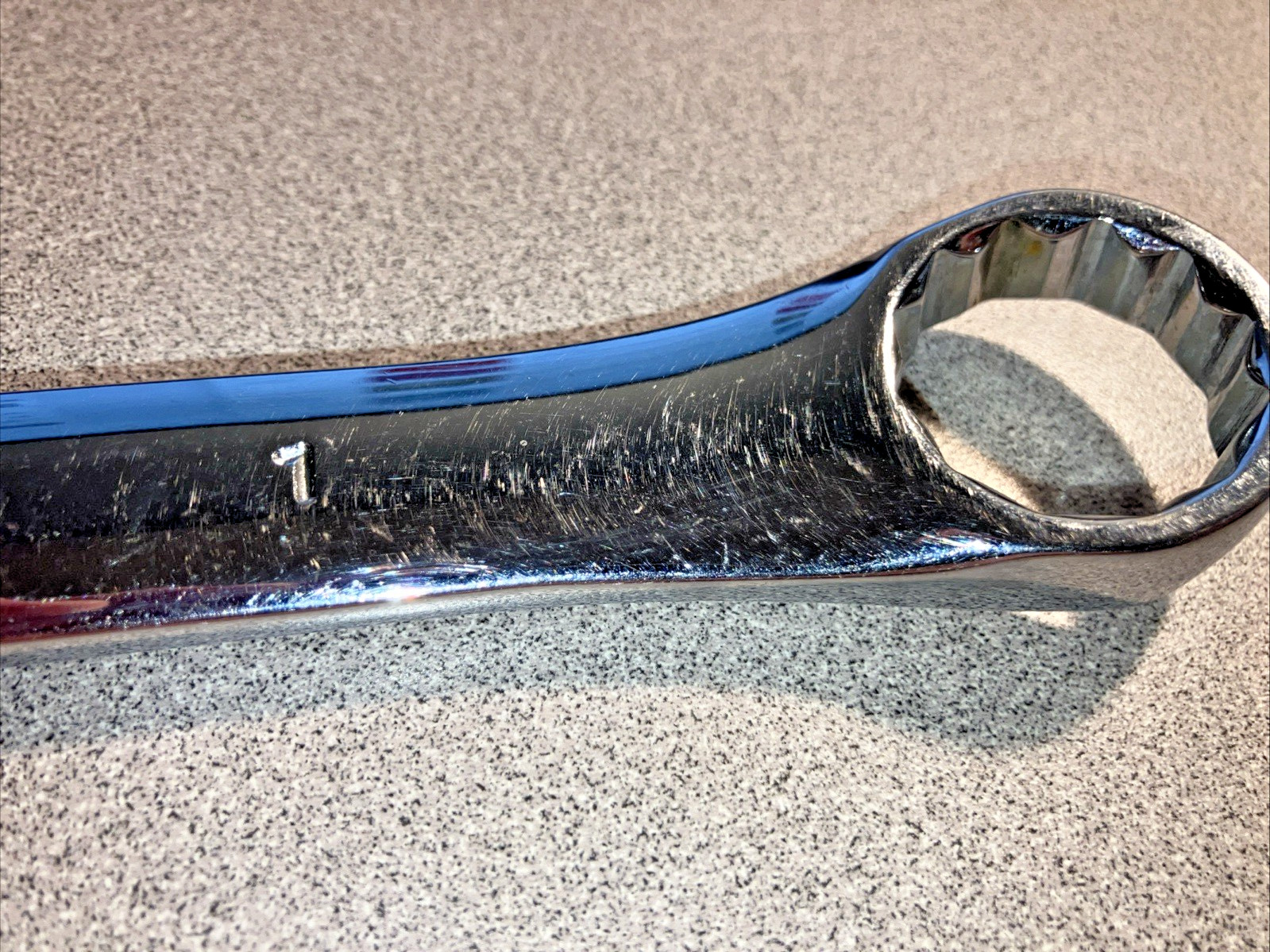 S-K Tools 1” 88232 12 Point Polished Chrome Combination Wrench USA
