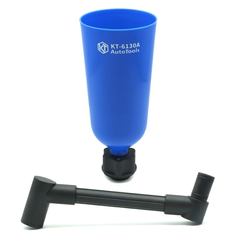 Automotive Oil Funnel Set fit Engine Oil Changes & Cap Adapter Car Universal