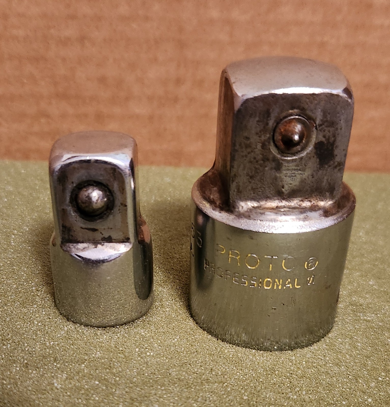 Proto Professional Adapter 1/2 Female – 3/4 Male & 3/4 Female – 1 Male Lot 3281