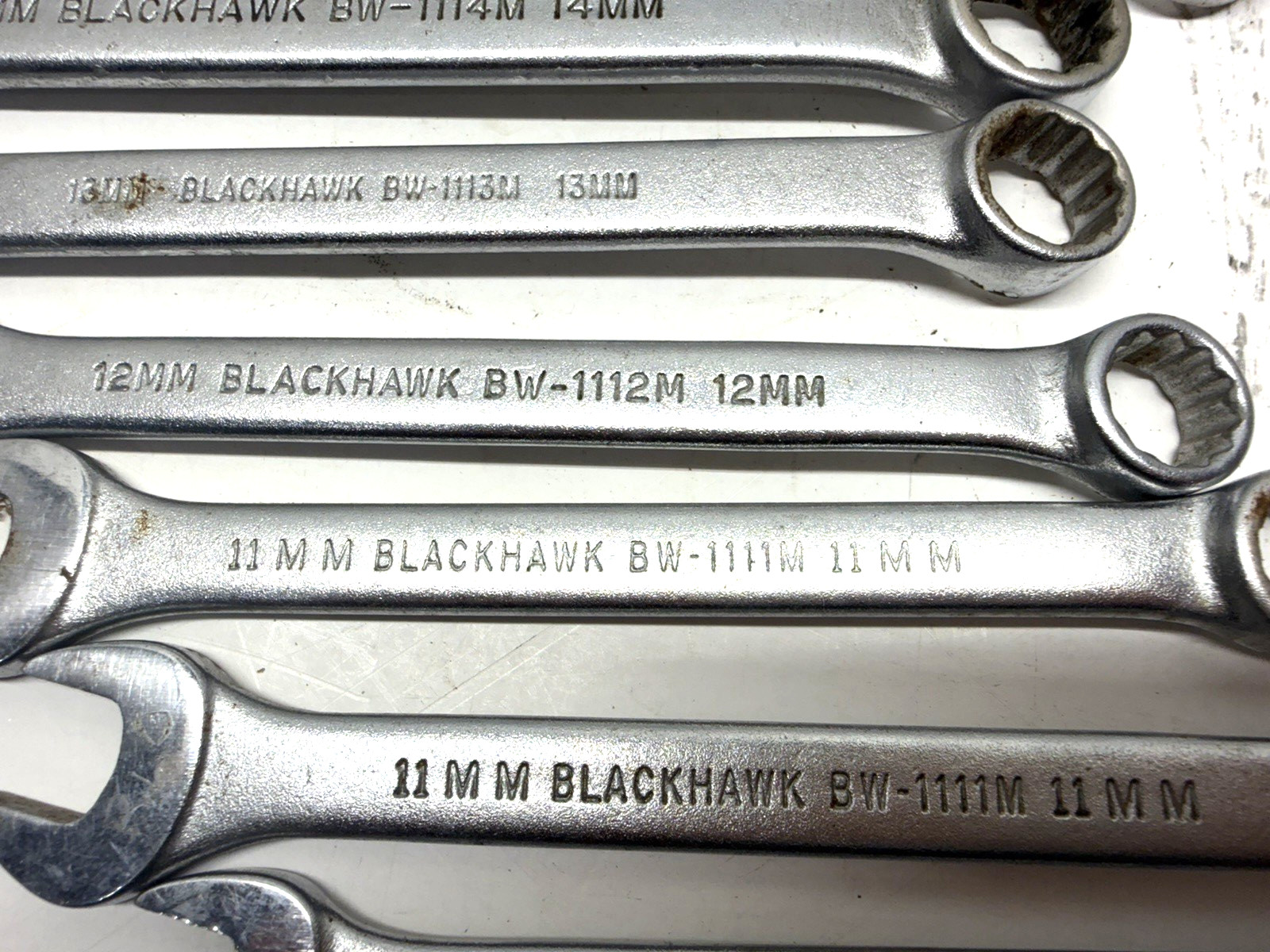 BlackHawk USA 14-Piece Metric Combination Wrench Set 10-19 +30MM and duplicates