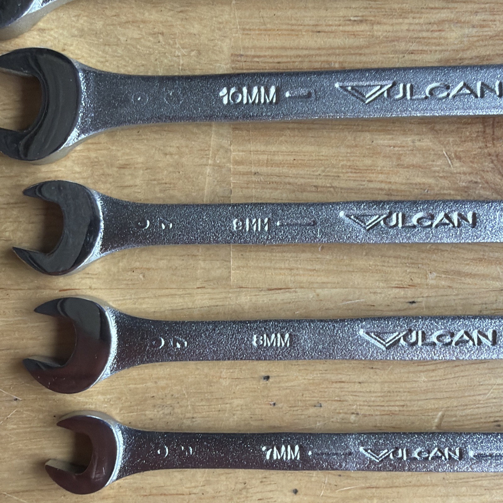 Vulcan x Williams Tools Metric Combination Wrench Set 12 Point 10pc XOEM7 USA