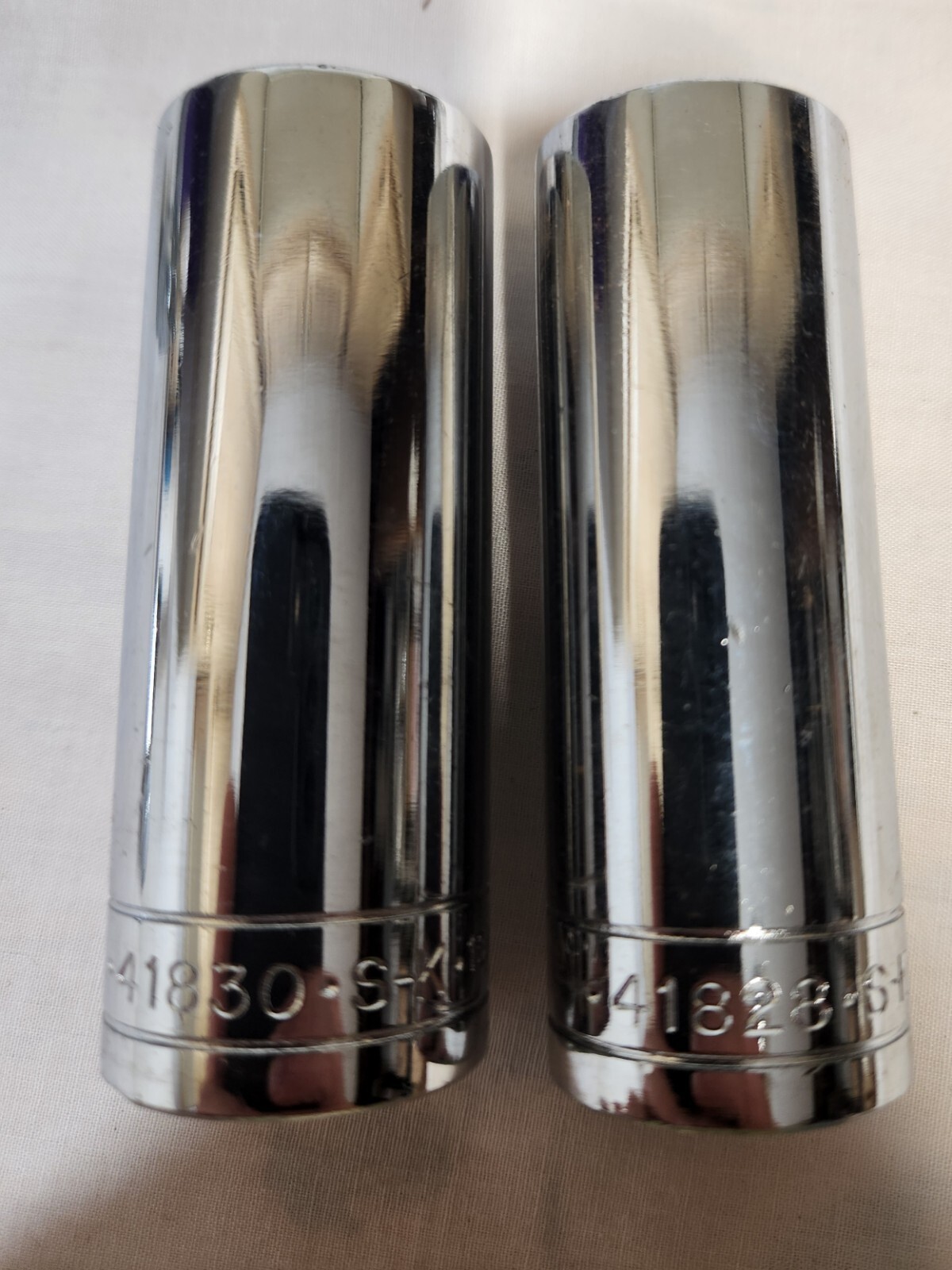 S-K Tools 1/2″ Socket Set 12 Point Chrome 6 Point Impact Ratchet and Box
