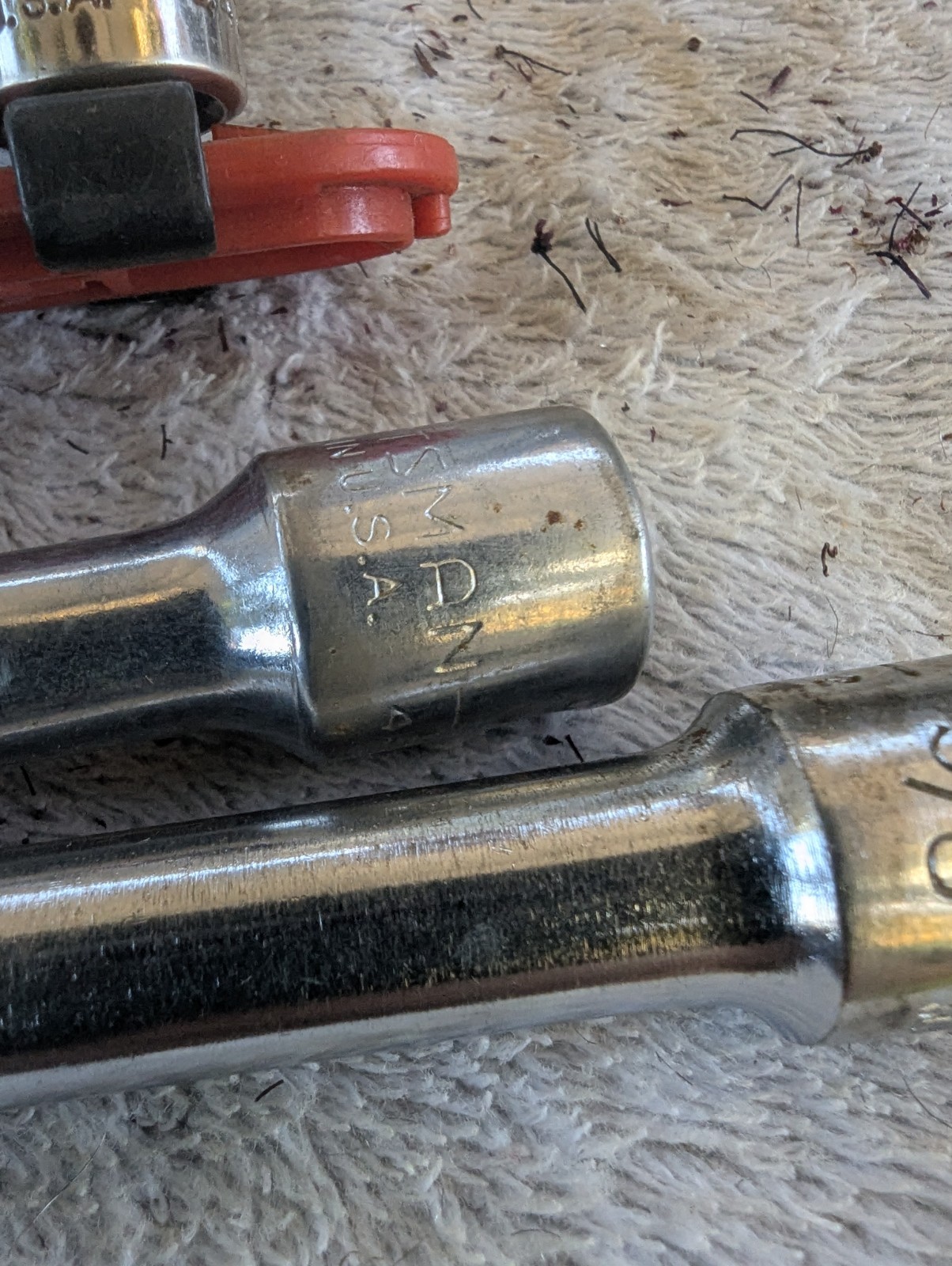 3/8″ Dr Craftsman Shallow Sockets & 2 Extensions SAE Metric 13-19mm & 3/8-13/16″