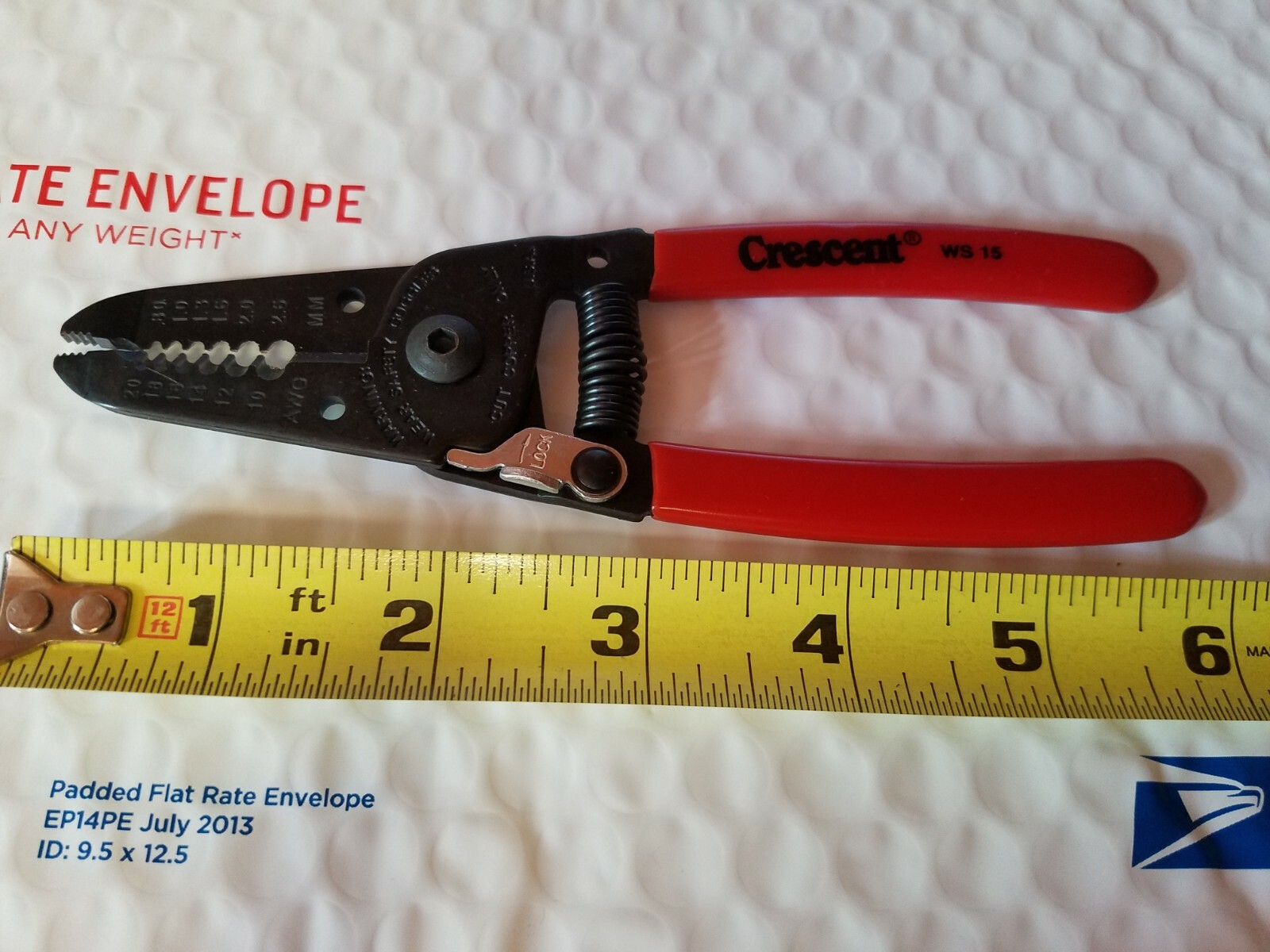 NEW Crescent WS15 6″ Self-Opening Wire Strippers/Cutters