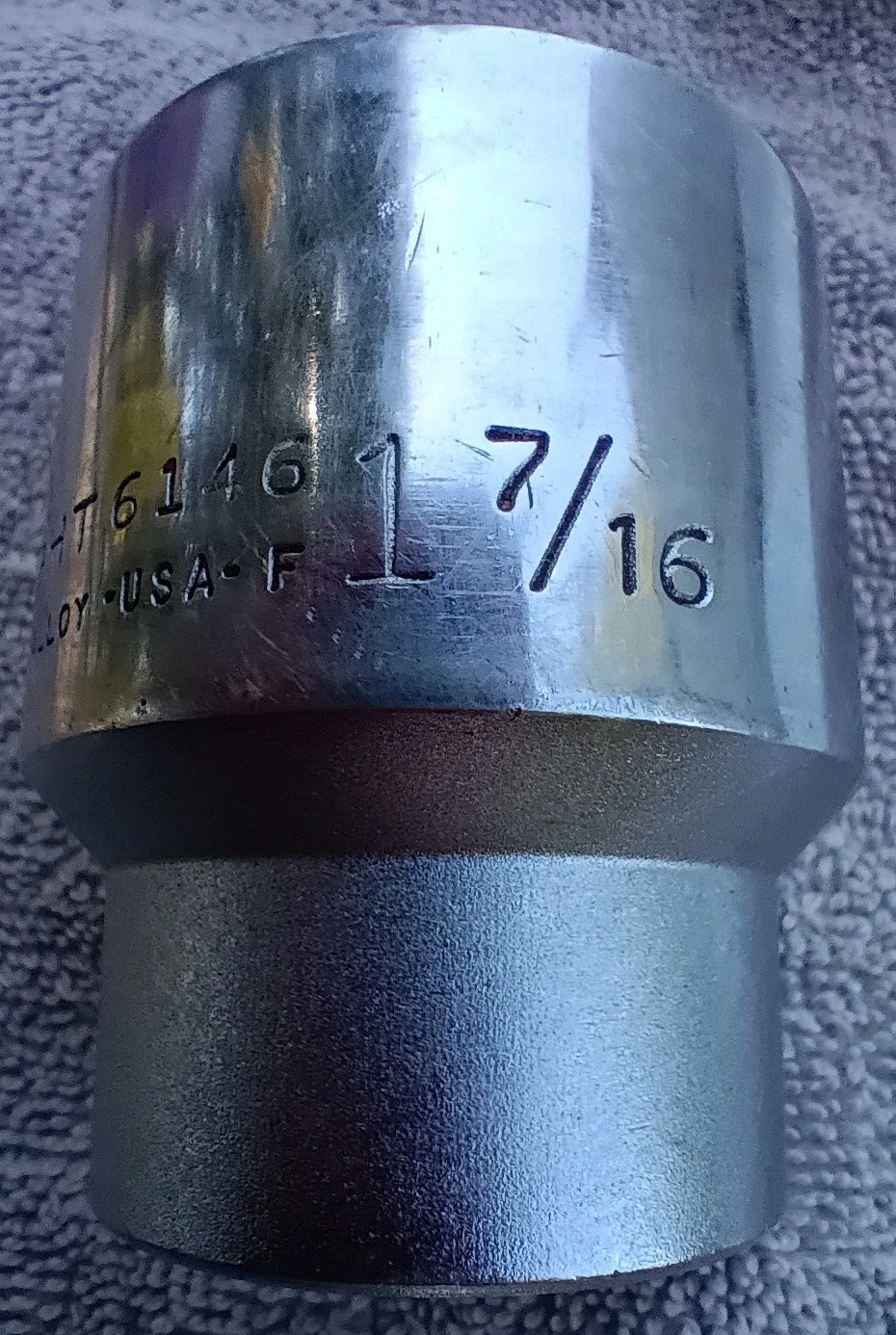 Wright USA 3/4″ Drive 1-7/16″ Socket 12-point 6146 1 7/16
