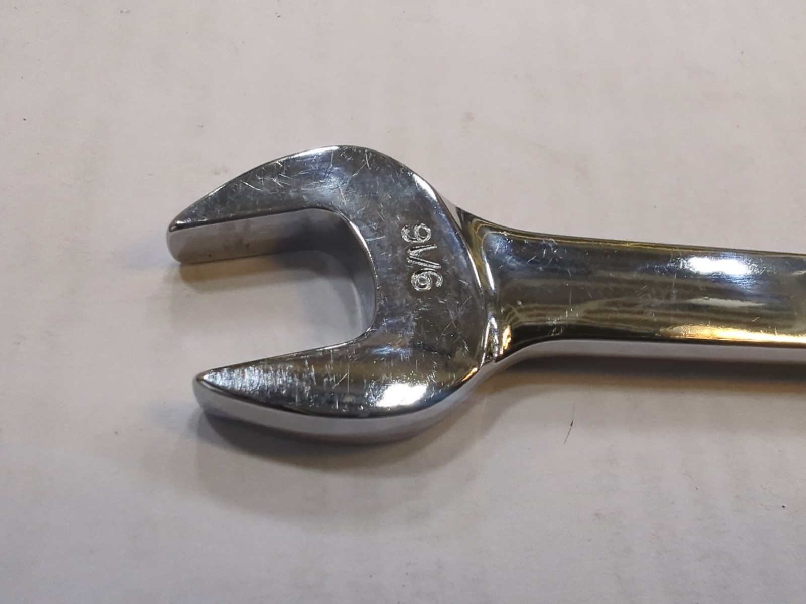 Nice Snap-on OEX-180 9/16″ Short Combination Wrench 12 Pt SAE USA