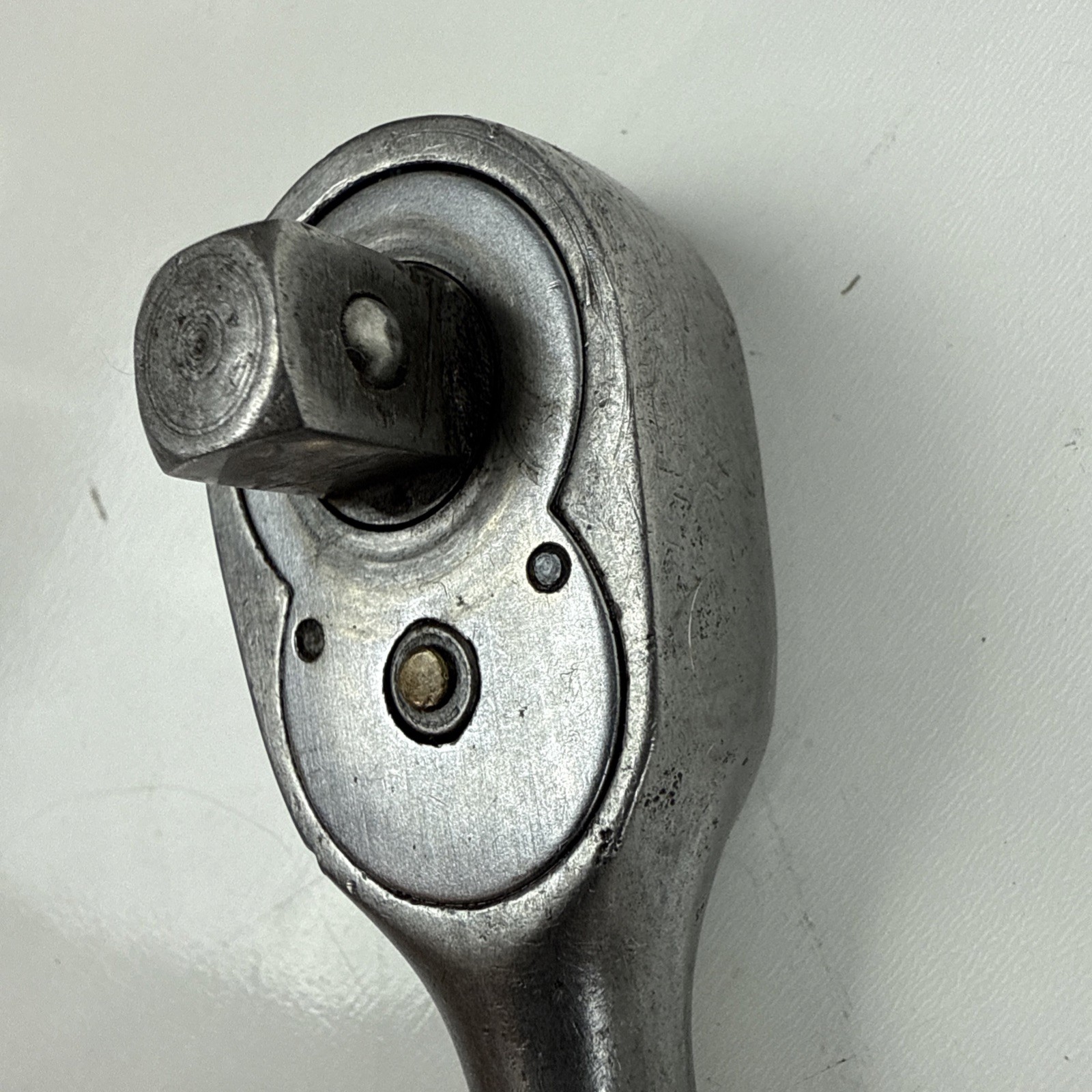 Snap On Vintage Standard 6-7/8″ Long 3/8″ Drive Ratchet USA F-70-M 3” & 6” Ext.