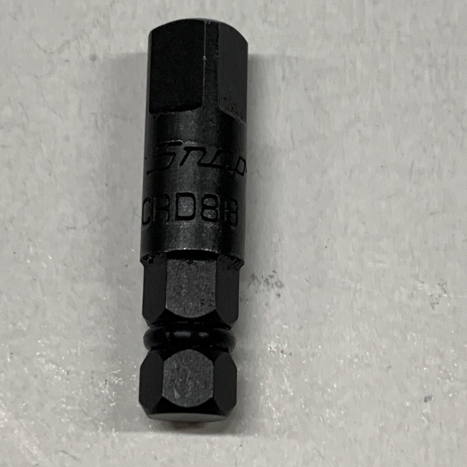 Snap On Tools USA CRD8B 1/4″ Hex to 1/4”Square 1-1/4” Long Socket Adapter NEW