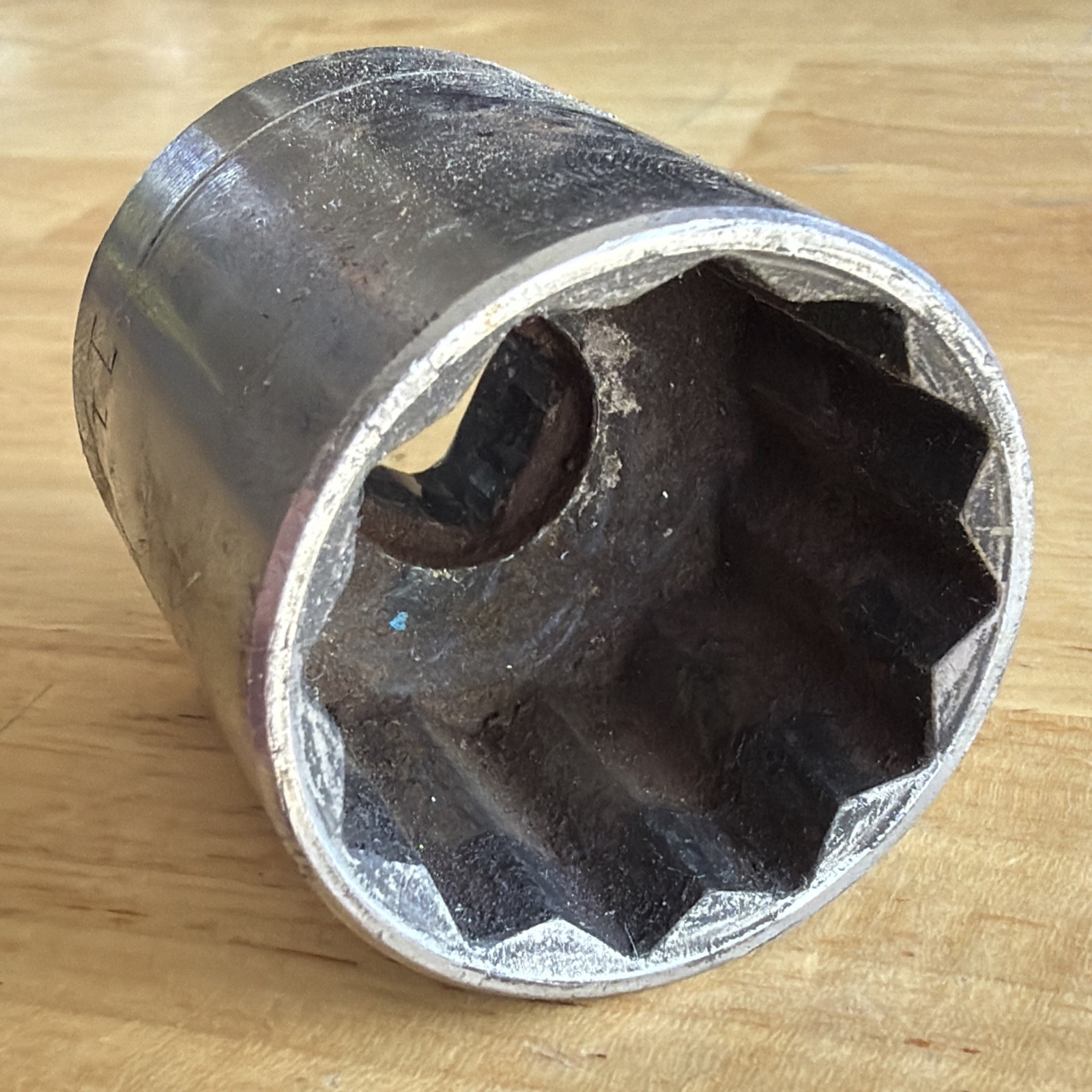 Craftsman 1-1/4″ Shallow Socket 1/2″ Drive 12 Point G Series 47517 USA READ!