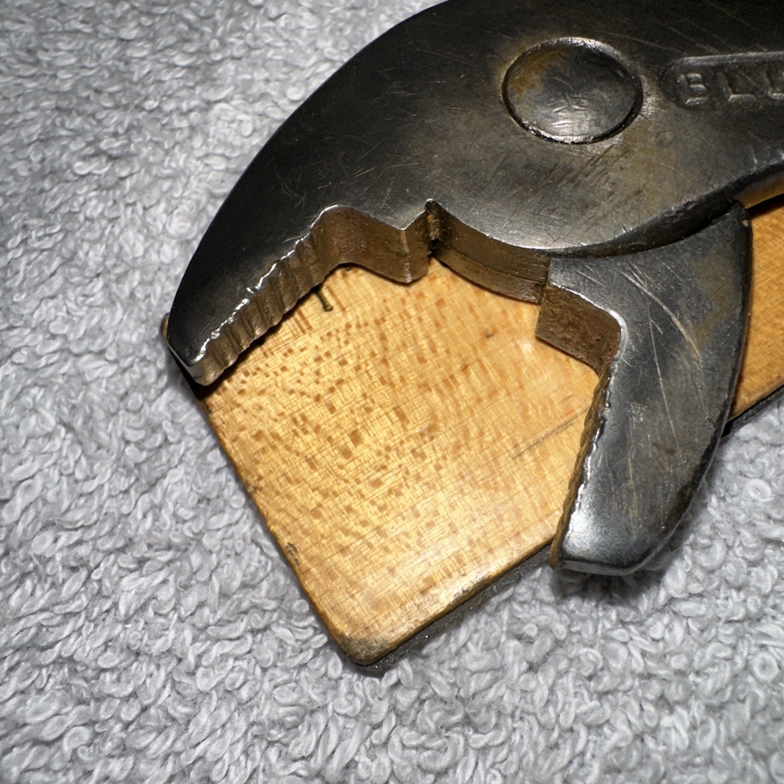 Vintage BLUE BIRD no. 25 Battery Terminal Pliers, Made in USA