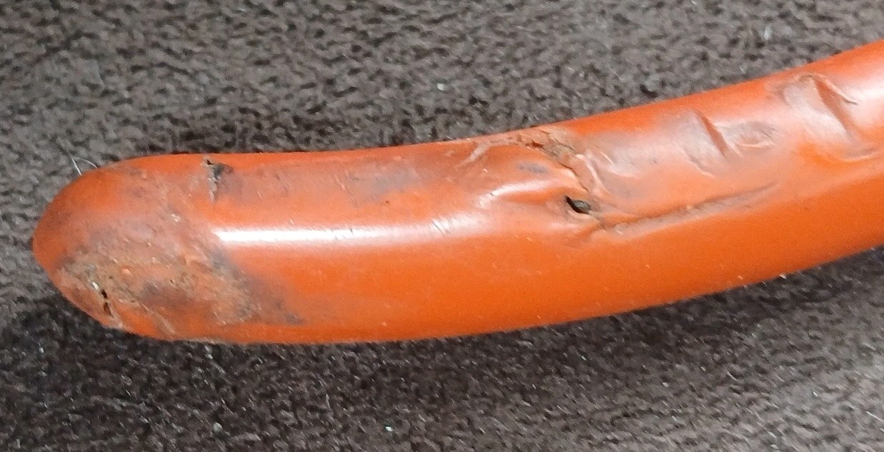 Vintage SNAP-ON 46CP Slip Joint Pliers Red Grips, 6.5″, Made In The U.S.A.