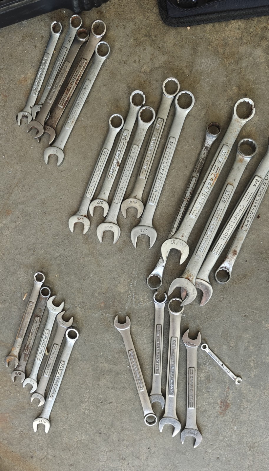 316 Pc Craftsman Socket & Wrench Lot 1/4 3/8 1/2 Drive SAE And Metric Deep Dish