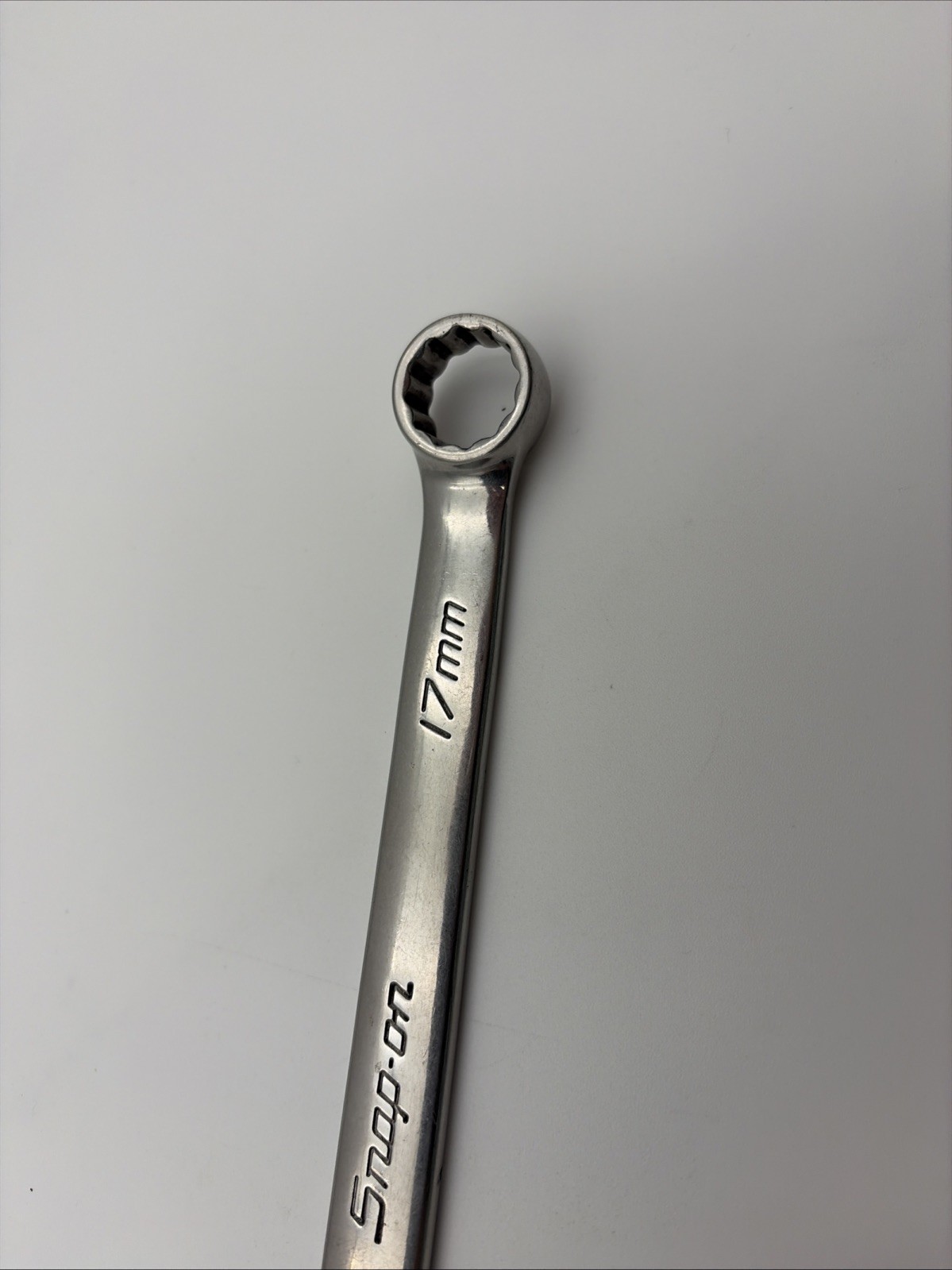 Snap-On USA 17mm Metric Standard Chrome Combo Wrench OEXM170B