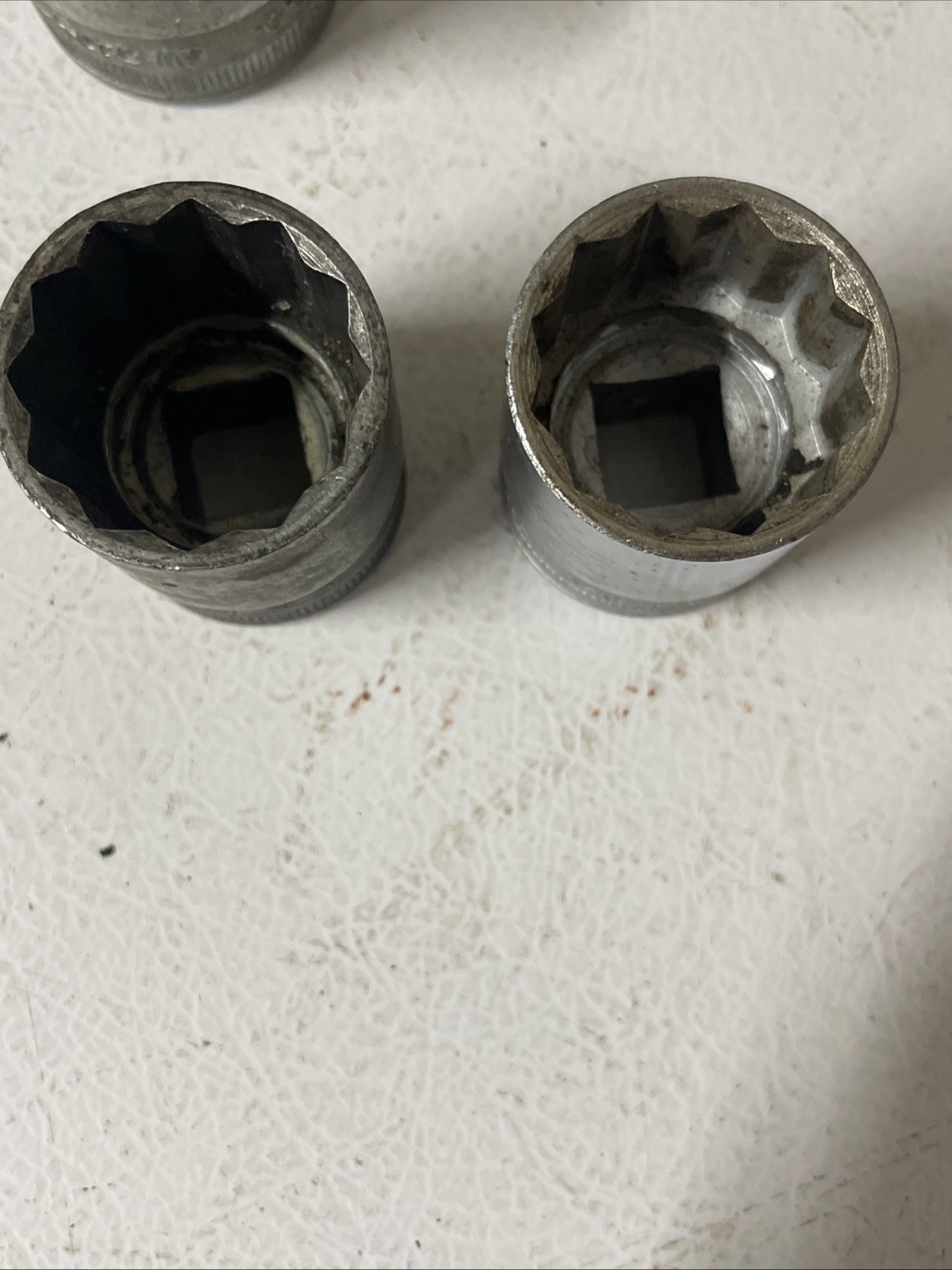Snap On Tool Mixed Socket lot 1/2 3/8 drive TS261 SW320 SW340 deep shallow WA12A