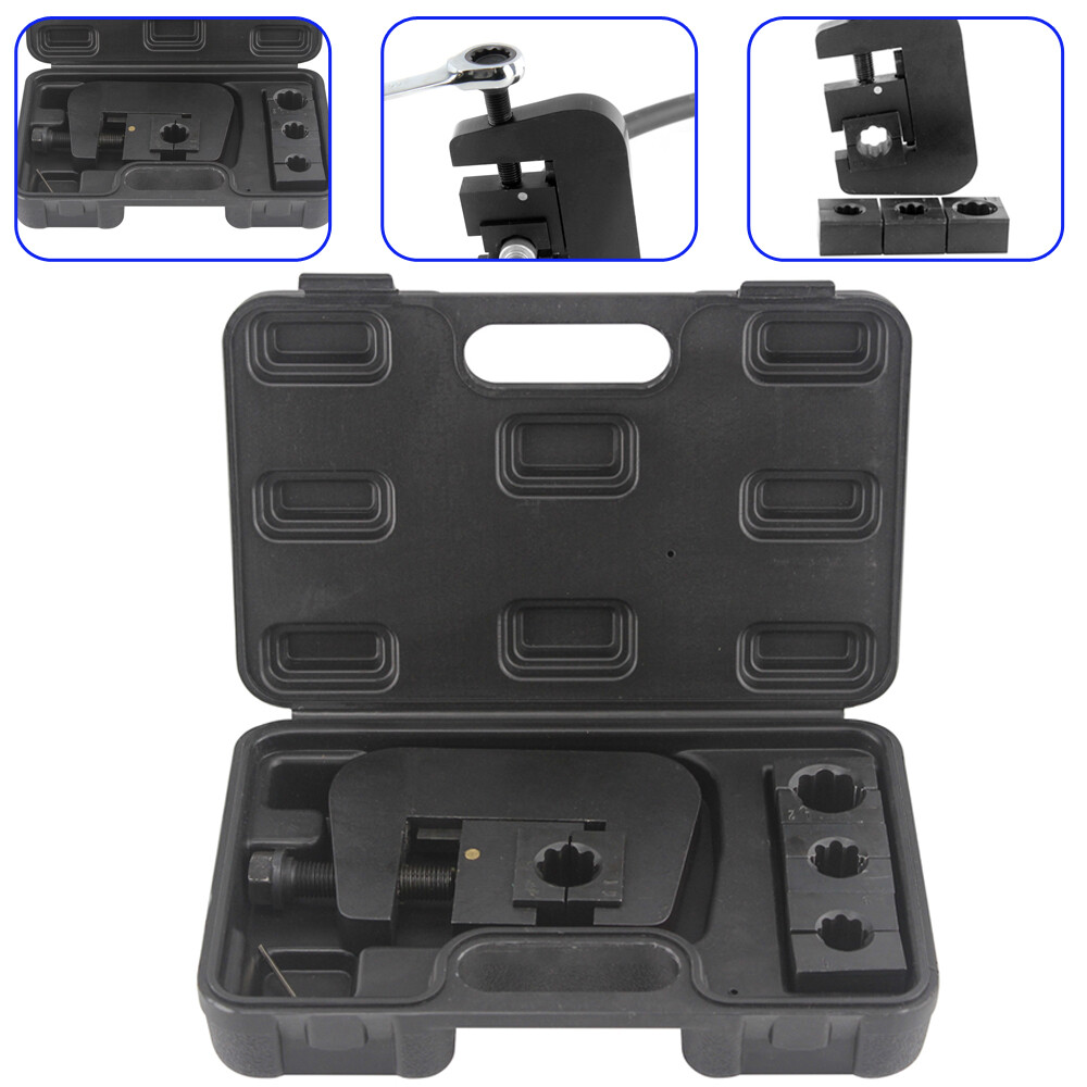 A/C Hose Crimper Air Conditioning Repair Kit Manual Auto Hose Crimping Tool USA