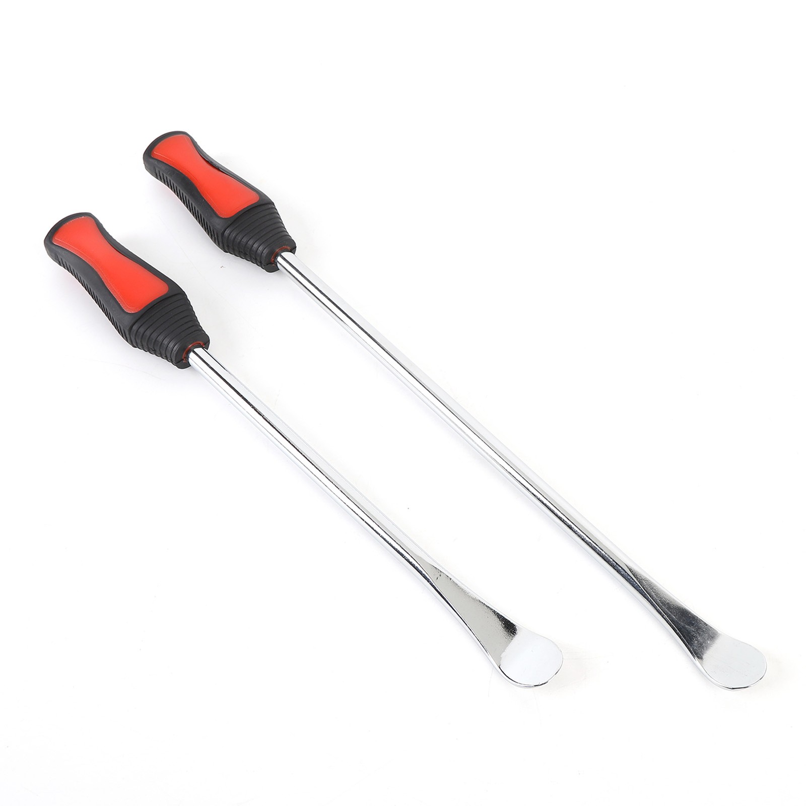 Car 2pcs Tire Spoons 11.81in 14.57in Carbon Steel Ergonomic Handle Motorcycle