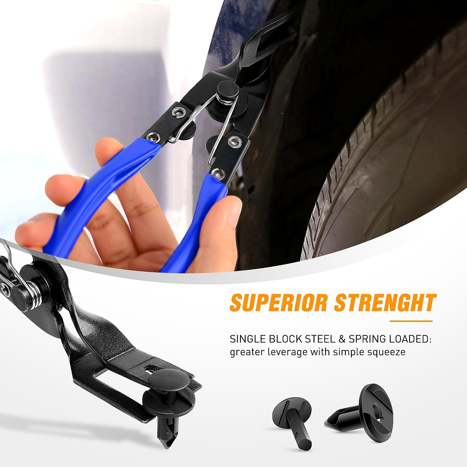 Auto Trim Removal Tool Set – 3 Pcs No Scratch Pry Kit with Storage Bag
