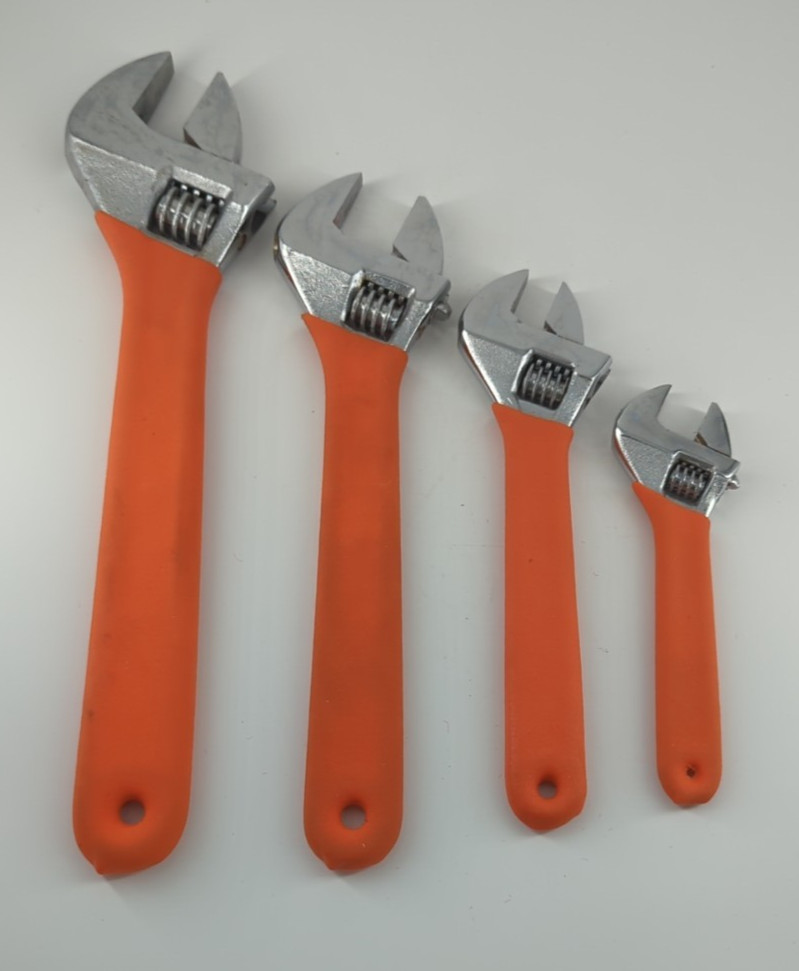 Cummings Industrial Tools Adjustable Wrench Set 4 Pcs 6″ 8″ 10″ 12″ Vintage