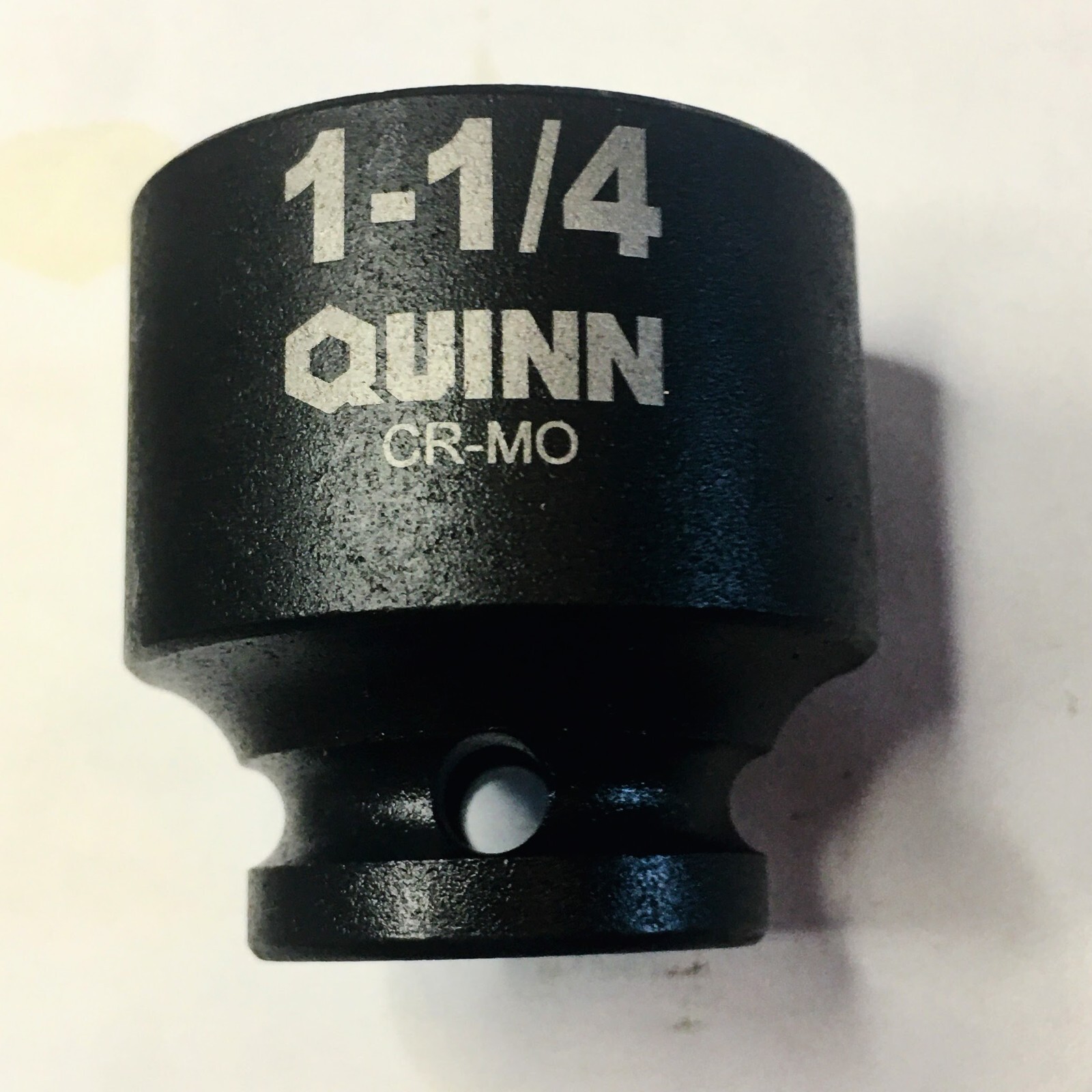 Quinn 1- 1/4″ x 1/2″ Dr Standard Impact Socket 6 Point Free USA Shipping