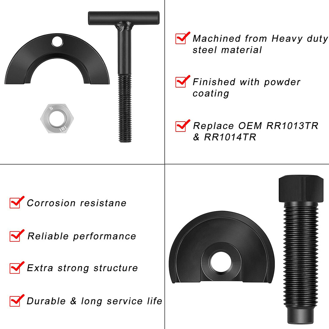RR1014TR Front Bearing Puller + RR1013TR RT-Series Support Tool for Eaton Fuller