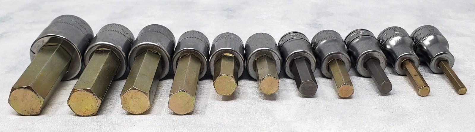 Snap-On 211EFAMY 11pc. Mix Drive Hex Bit Socket Set – PLEASE READ