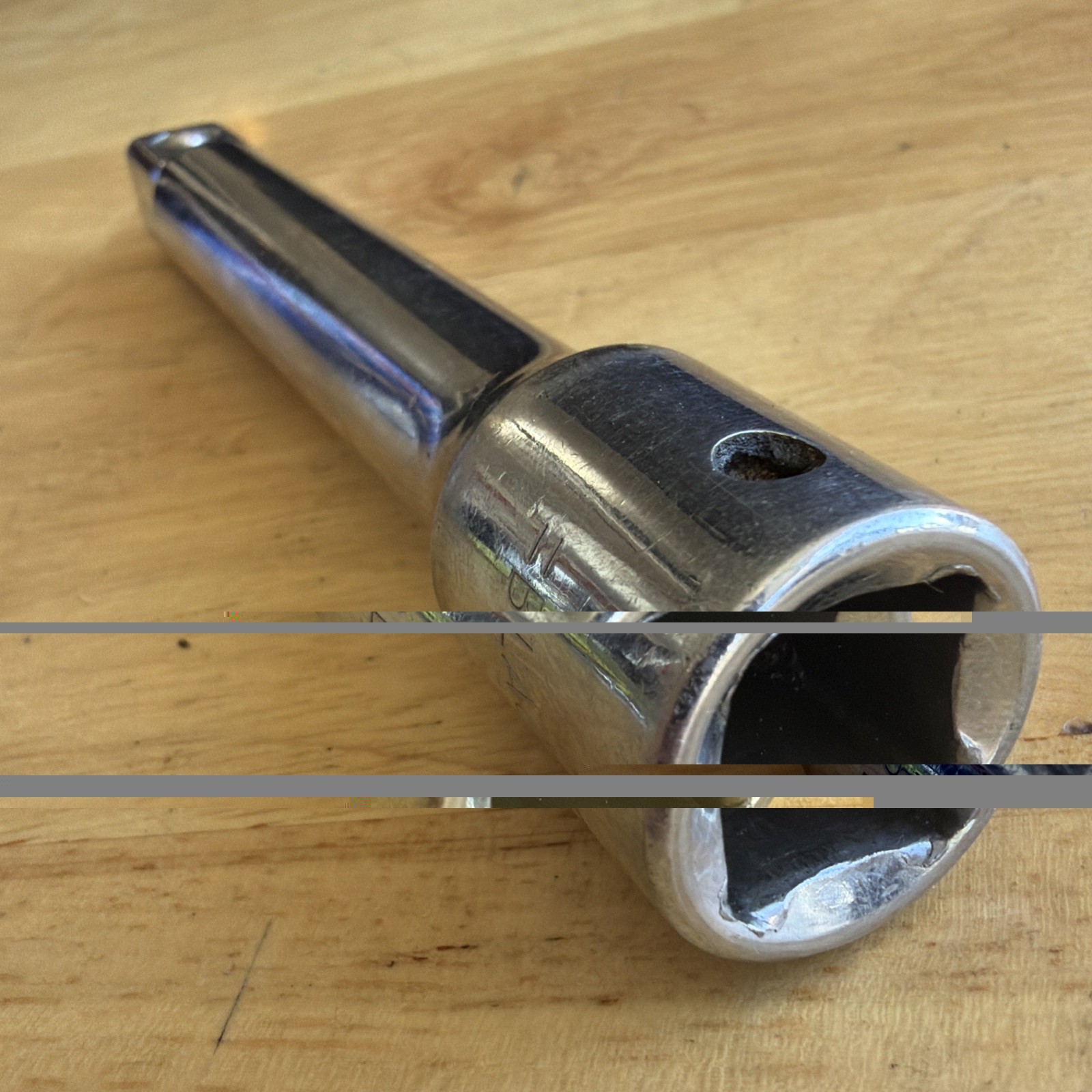 Blackhawk Tools 5″ Long Socket Extension 1/2″ Drive 49966 Made in USA