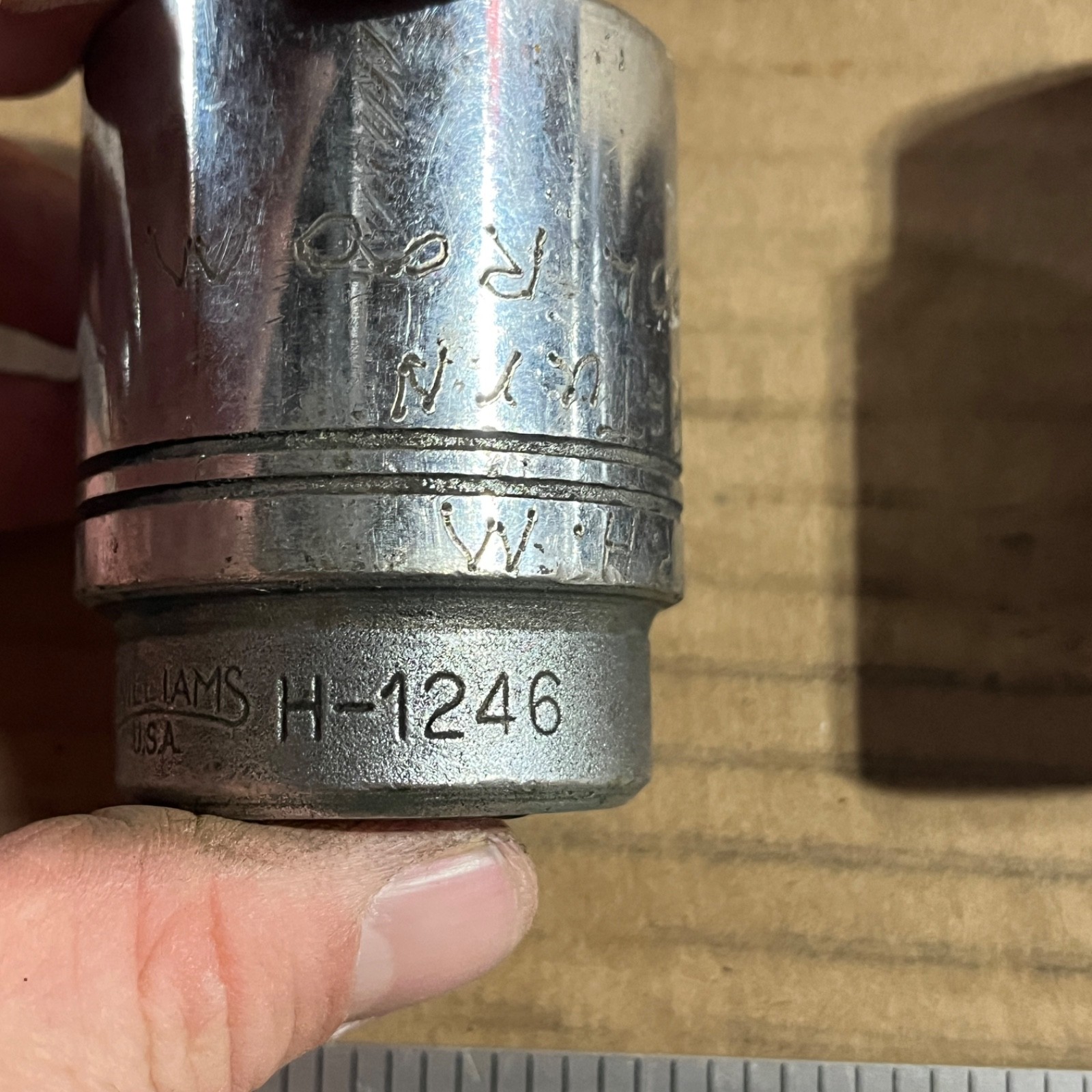 Williams H-1230 – H-1254 – 3/4″ Drive 15/16” – 1-11/16″ Socket 5 pc Set 12 pt