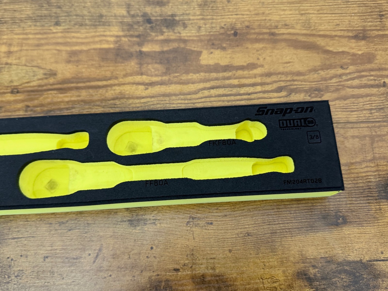 Snap On fm204rt02b foam only for fkf80a,ff80a,flf80a, fllf80 no tools HI-VIZ