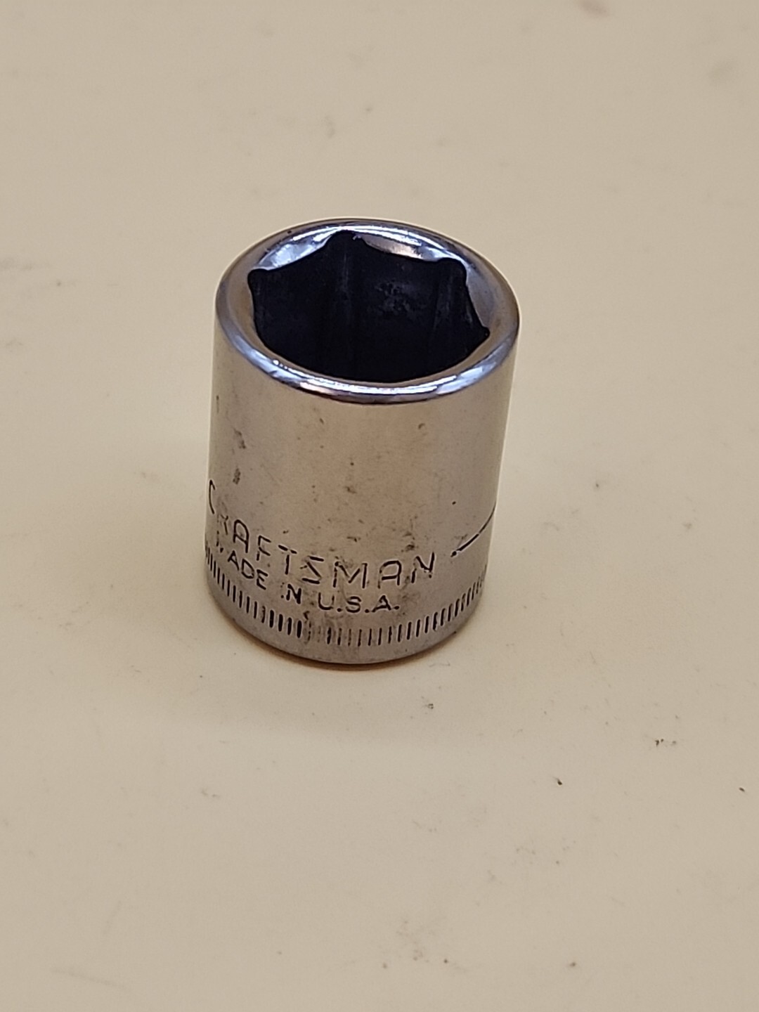 Craftsman 13mm 6 Point 1/4″ Drive Shallow Socket G2-43514 USA