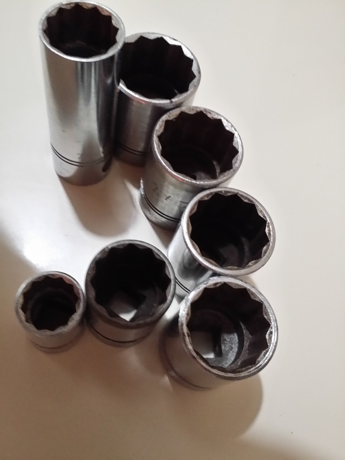 Williams USA ST Series 1/2” Drive 12 Point SAE 7 point sockets 11/16 up to 1 1/4