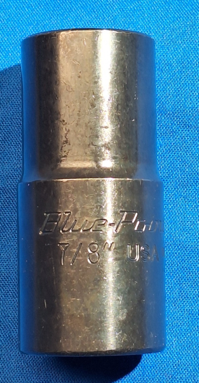 Blue-Point LSR2502 7/8″ damaged Lug nut Lock Flip Twist Socket 1/2″ Drive
