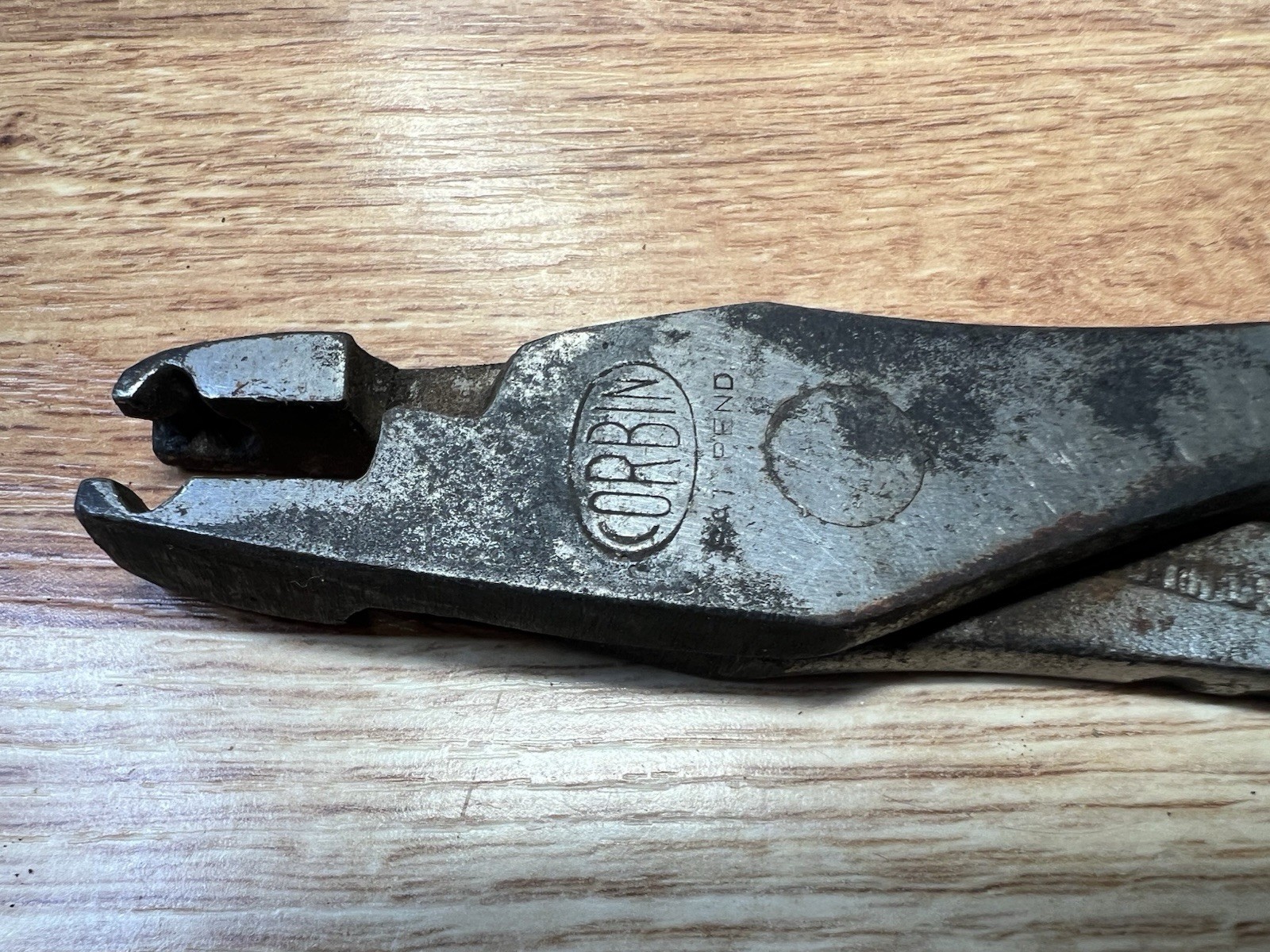 Vintage Corbin Hose Clamp Hog Ring Pliers Auto Mechanic Tool