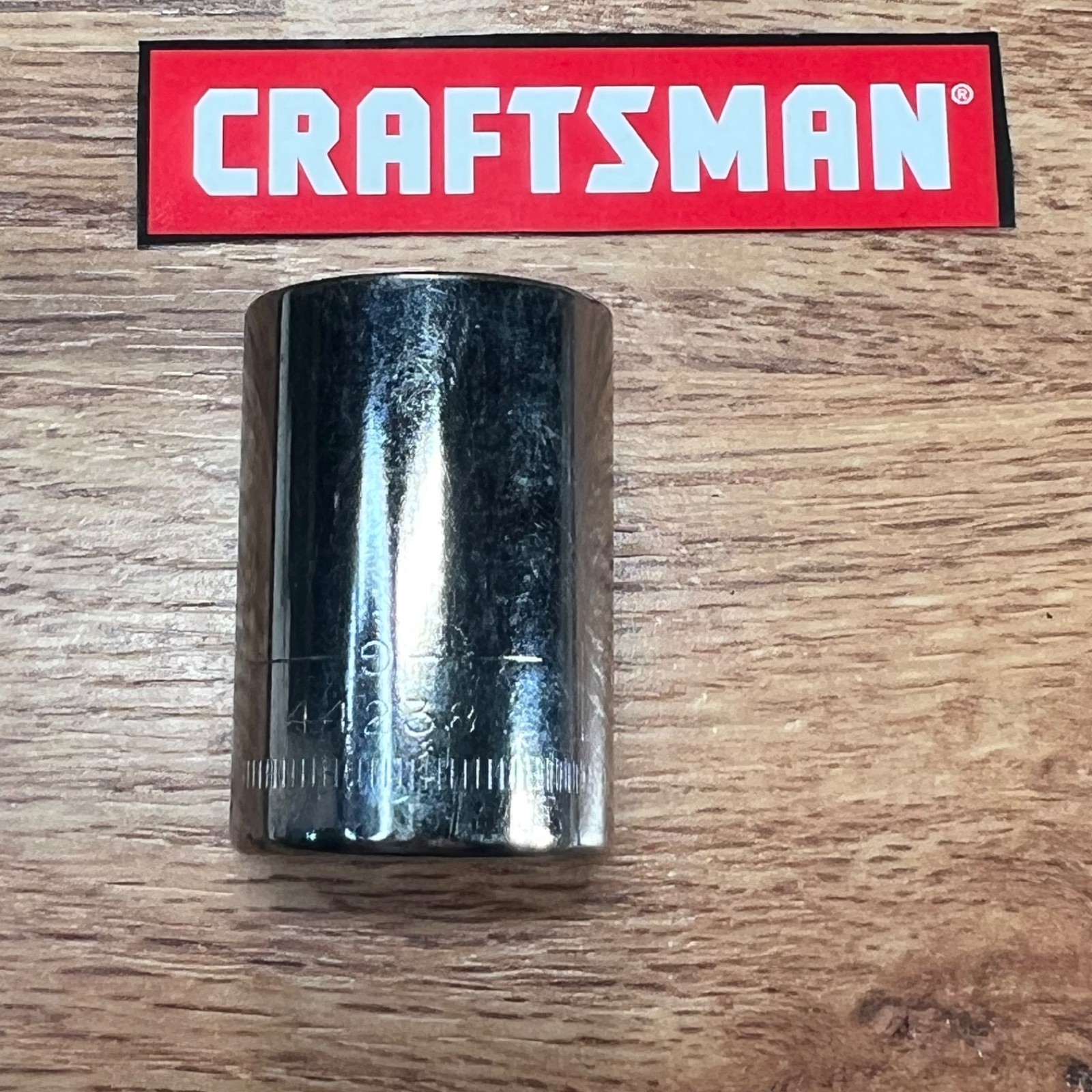 Craftsman 44238 -G- 19MM Socket 12 point 1/2” Drive Ultrasonic Cleaned