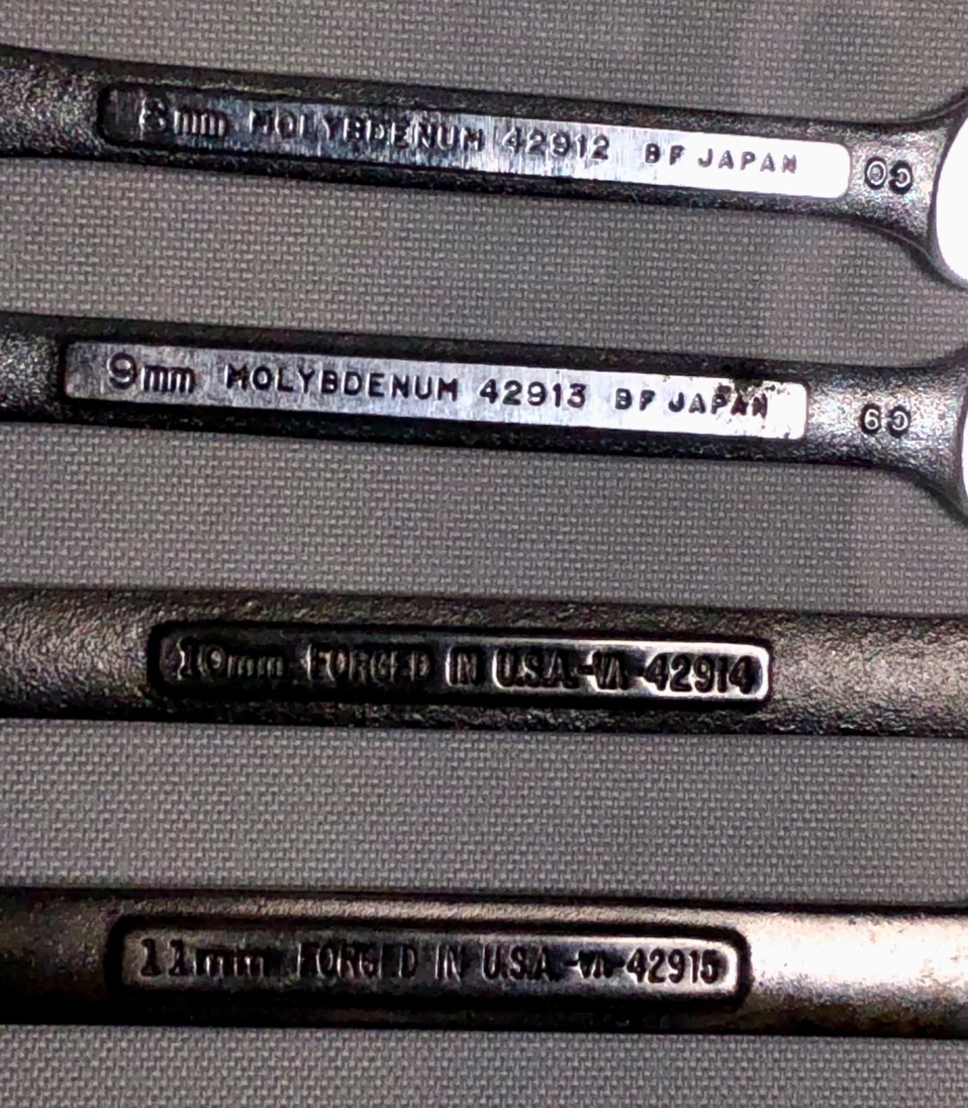 CRAFTSMAN Metric 12PT Combination Wrench Set (4-pieces) 8mm-11mm -VA- U.S.A.