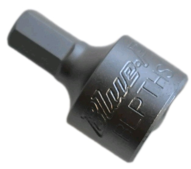 Blue Point BLPTHS14316 3/16″ Stubby Tamper Resistant Hex Bit Socket 1/4″ Drive
