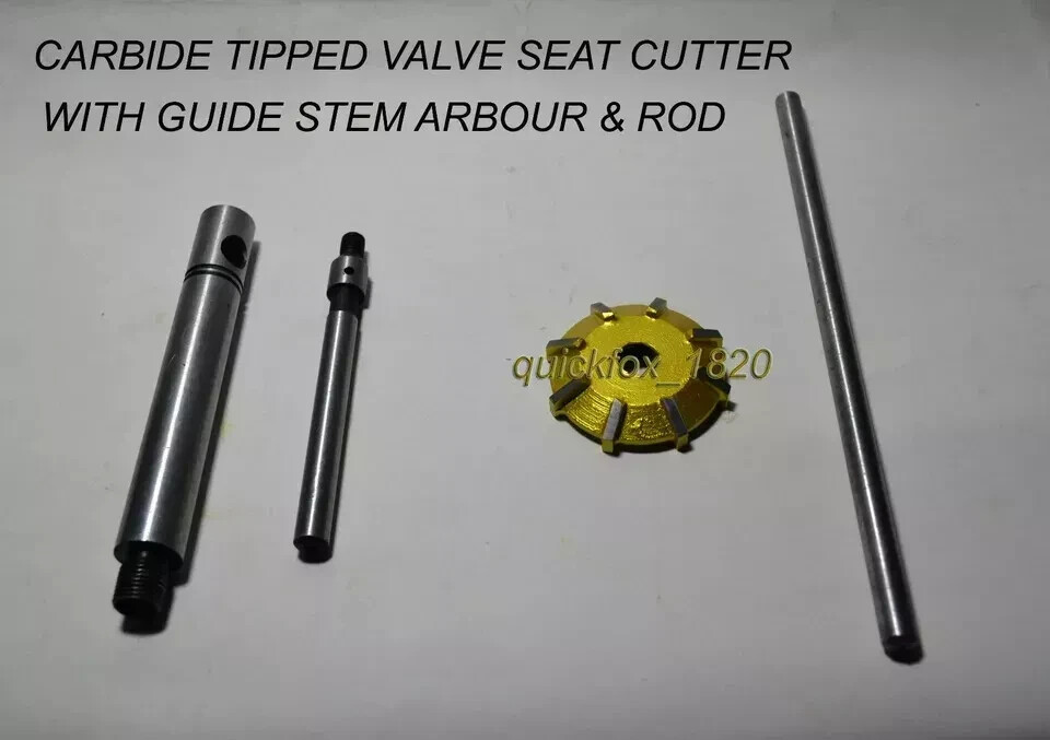 VALVE SEAT CUTTER SET CARBIDE CHEVY SBC 350 MODIFIED 2.020-1.600 343 45*-60*