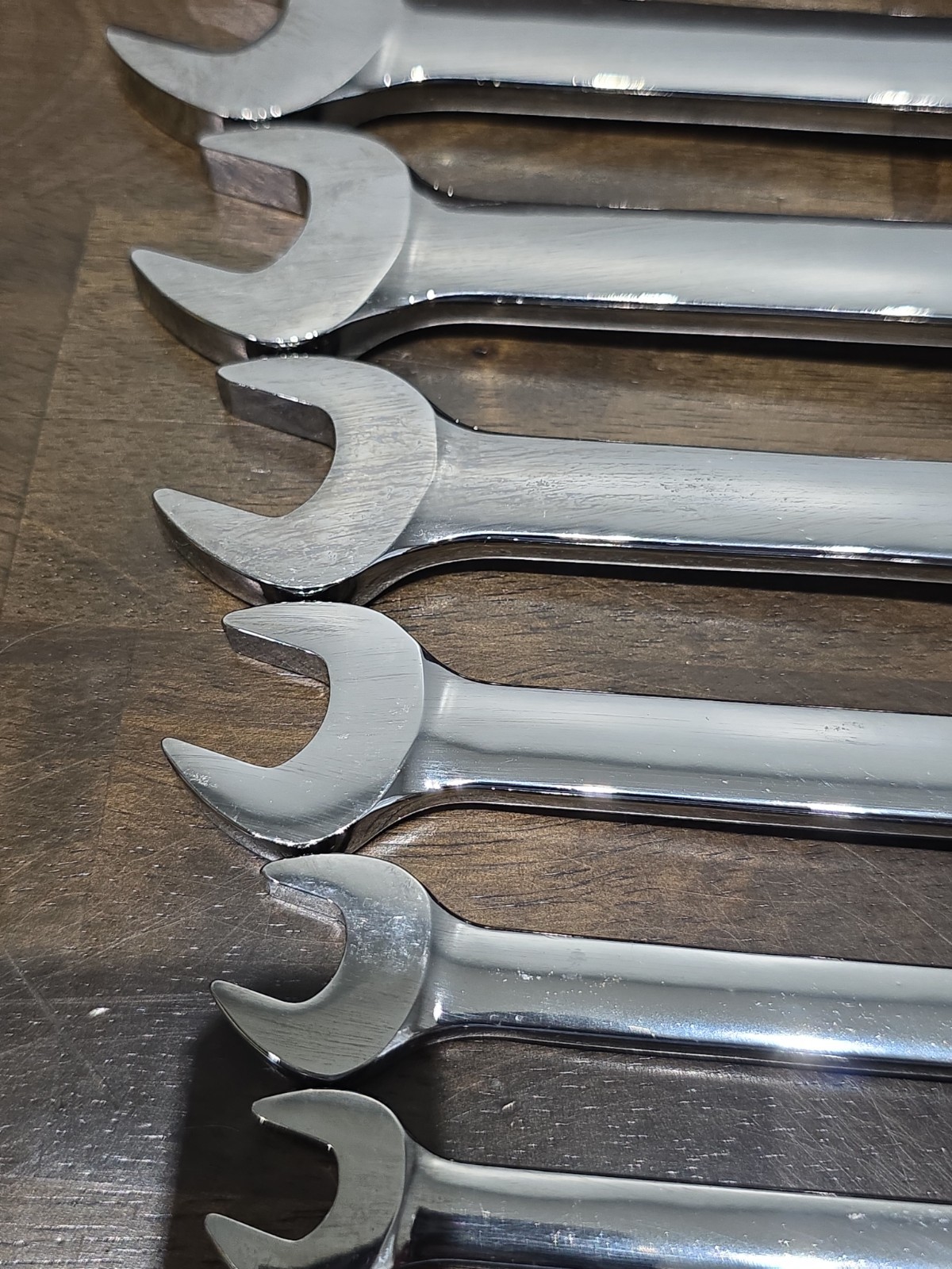 10 pc set-Blue Point USA By Snap On SAE Combination Wrench Set 3/8″-1″ – NO 1/2