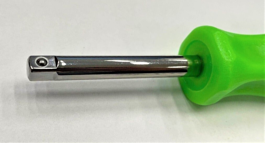 *NEW* Snap-on 1/4″ DRIVER – TM4CSAG *GREEN HARD HANDLE* 1/4″ SHANK DRIVER *NEW*
