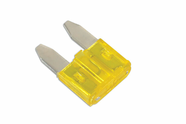 Connect 30430 Mini Blade Fuse 20 Amp-Yellow Pk 25