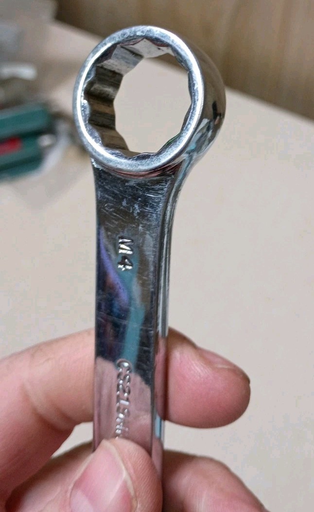 CS219MM MAC Stubby Metric 19mm Open and Box End Wrench