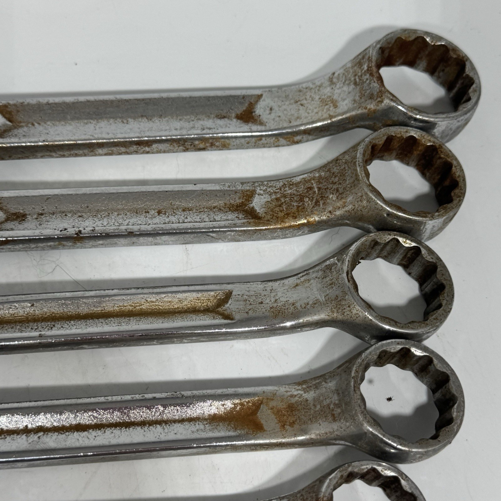 Snap-on Tools XV Series 12-Point SAE Offset Box Wrench Set 7 Pieces