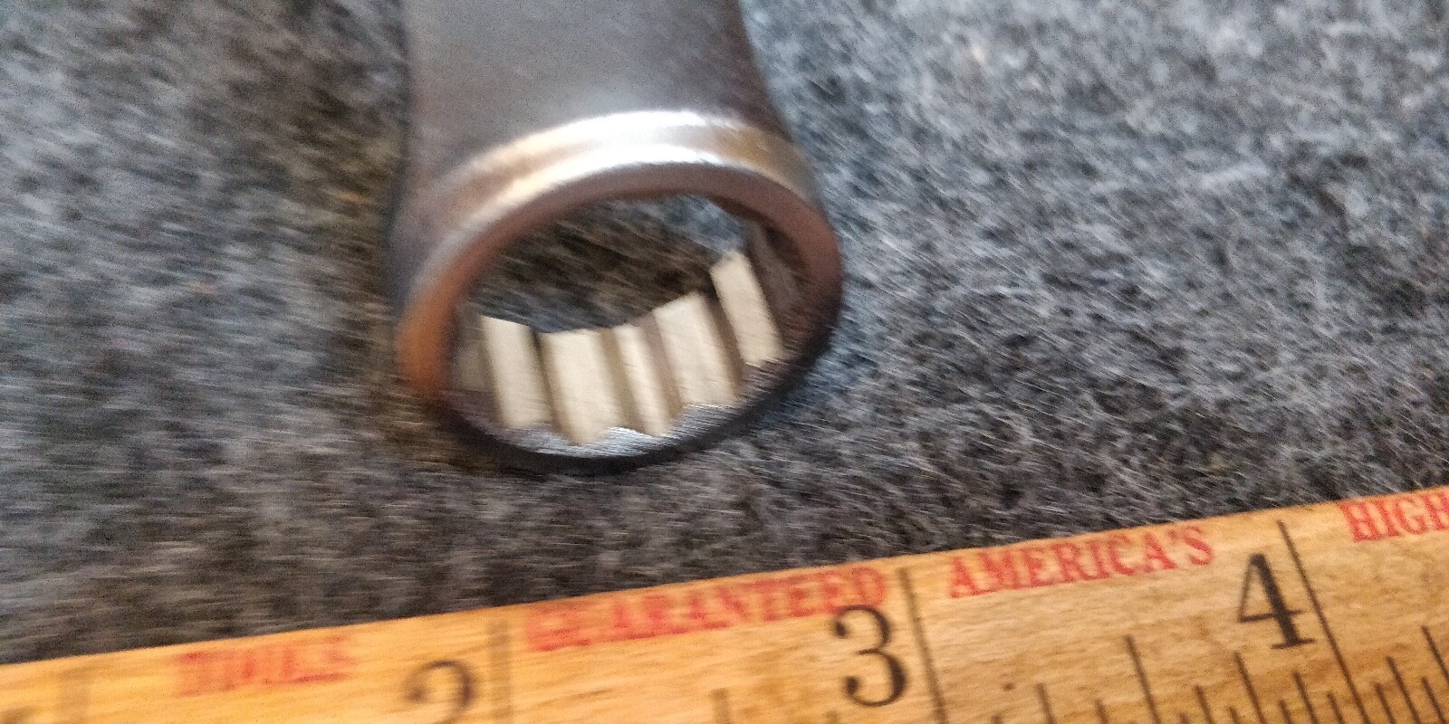 NOS!! Craftsman Metric MM Combination Wrench, USA 🇺🇸 12pt, 19mm # 42921 VɅ