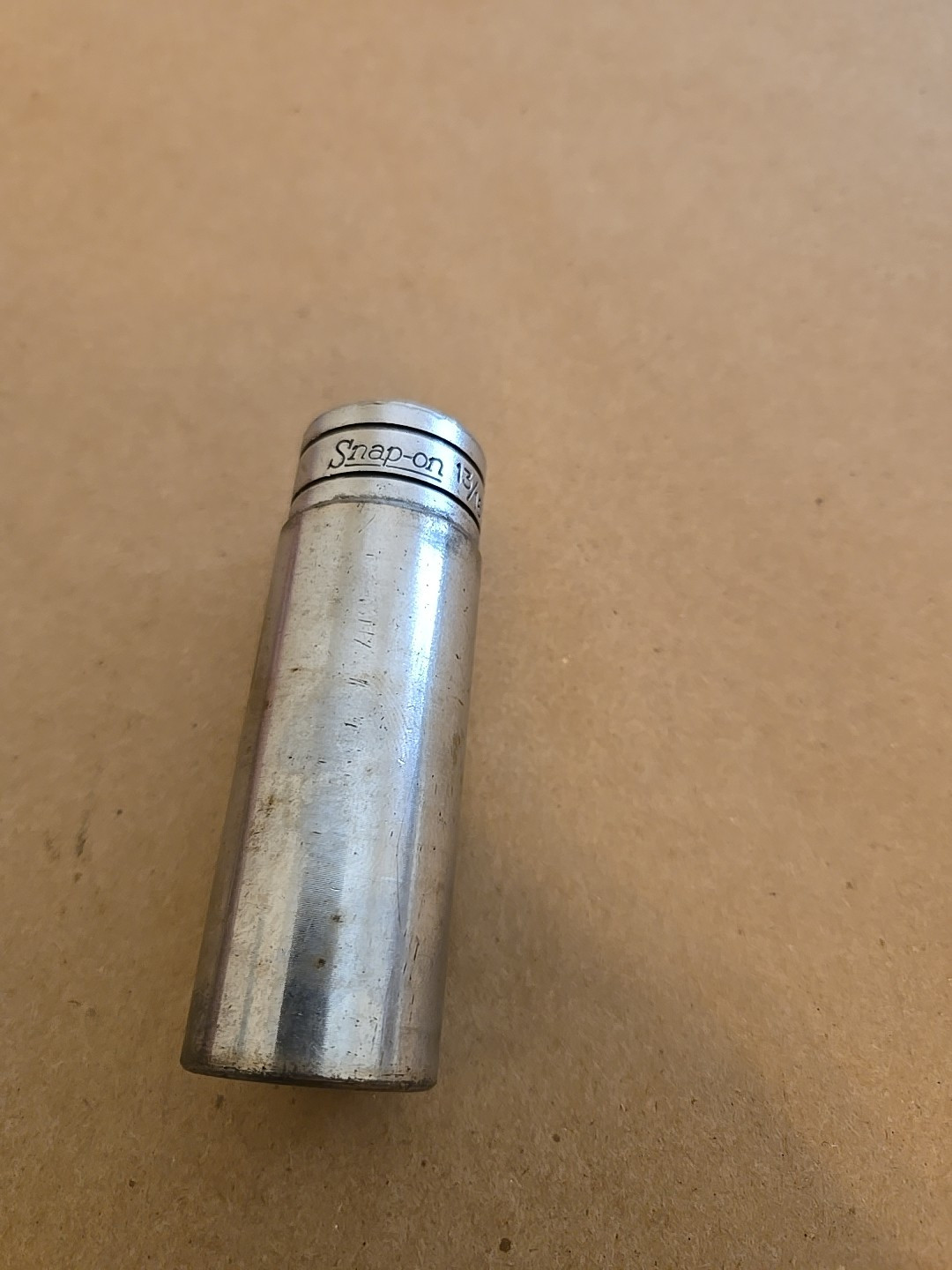 Snap On 1/2″ Drive 13/16″ 12PT SAE Deep Chrome Socket S261