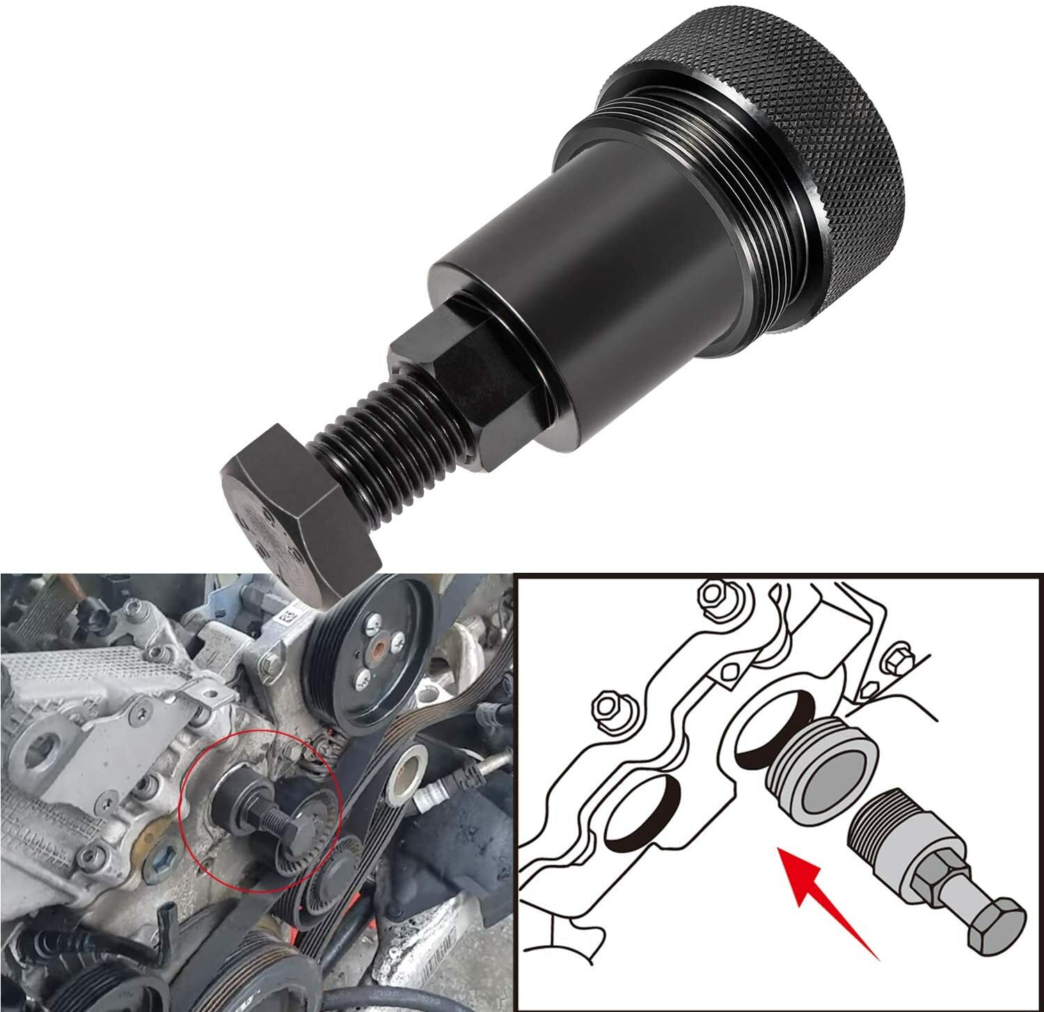Diesel Engine Injection Fuel Pump Puller Removal Tool JTC 4720 for BMW M47 M57