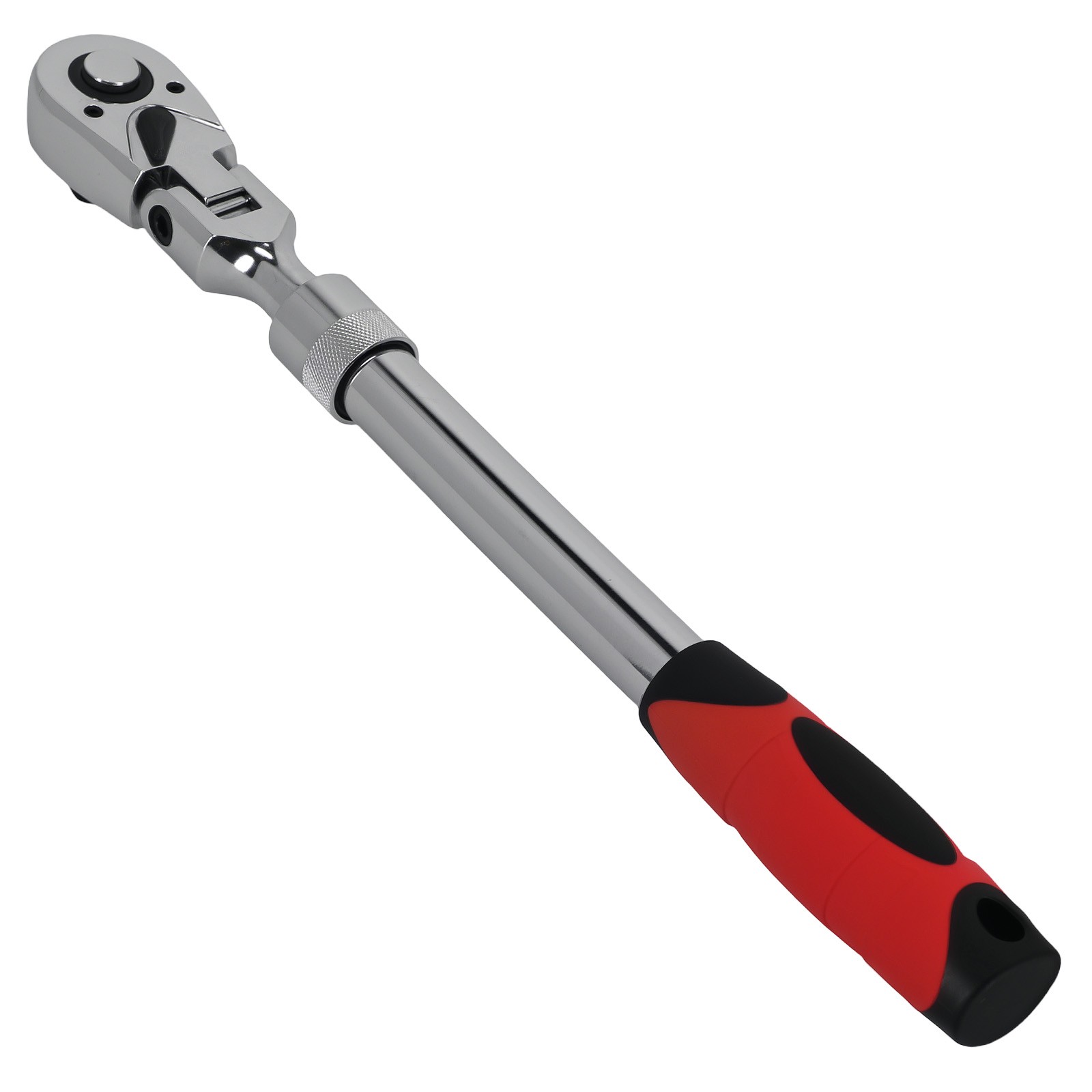 1/2in Flex Head 72-Tooth Ratchet Extendable 330-440mm Quick Release Handle