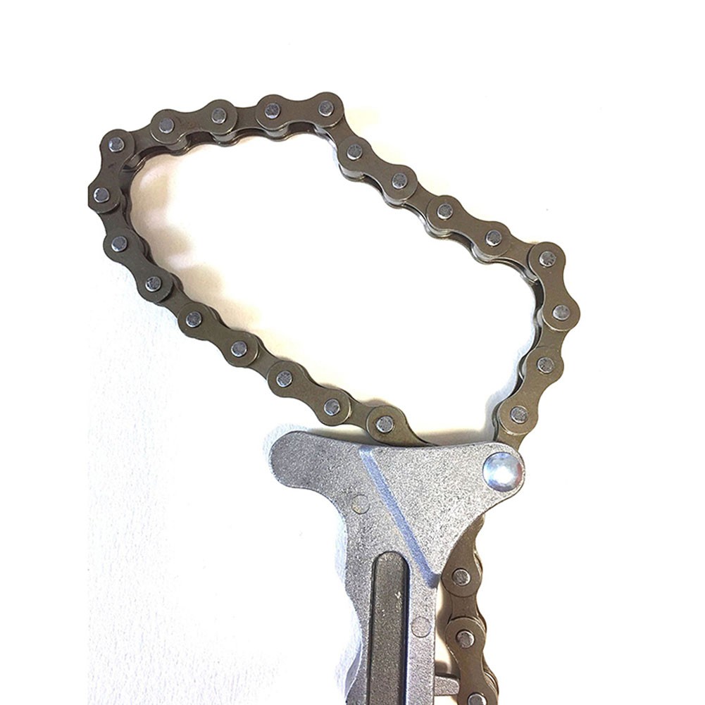 ˜Oil Chain Wrench Oil Fuel Filter Remover Tool Car Engine Oil Filter Chain